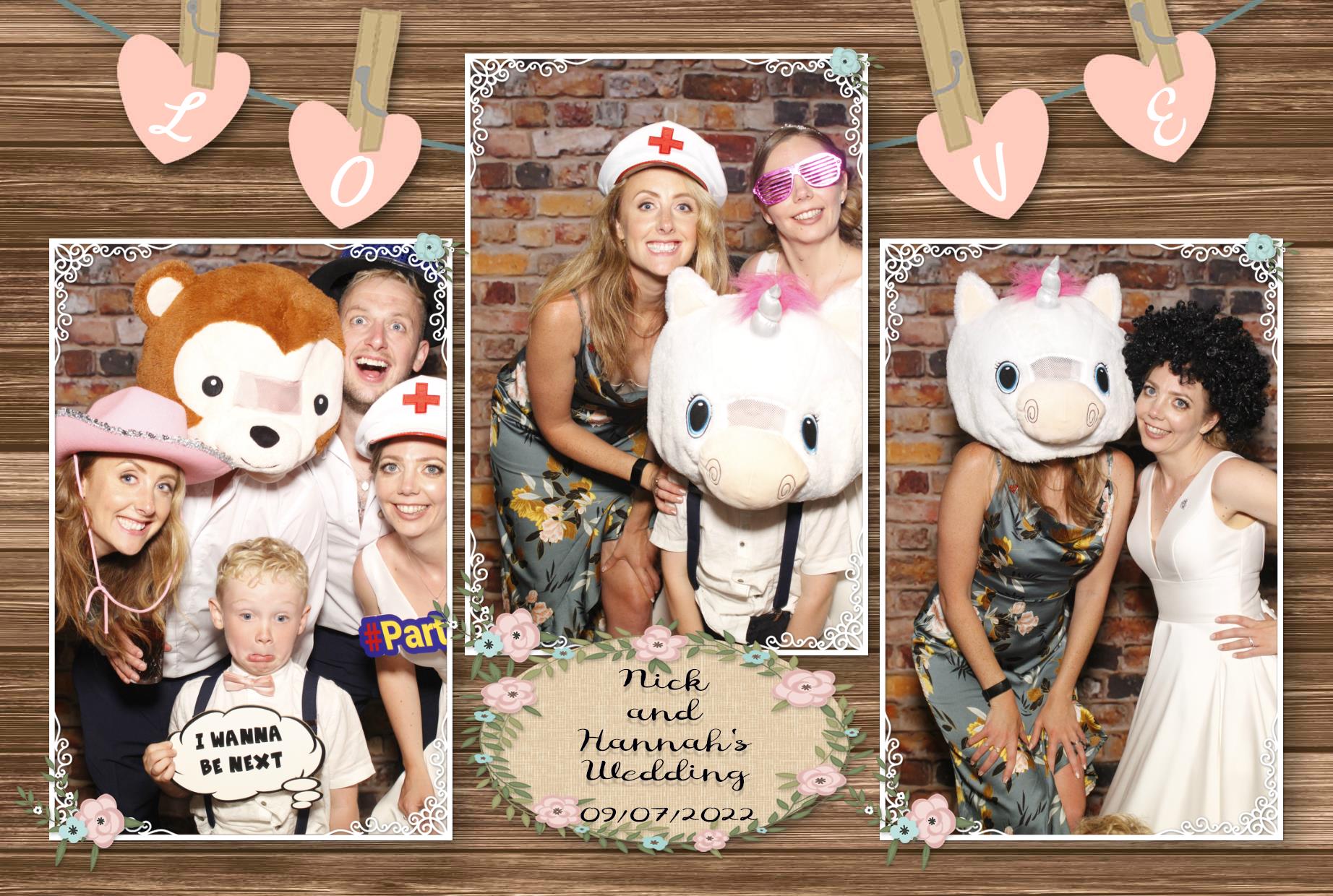 Nick and Hannah's Wedding  | View more photos from the event at gallery.myphotoboothexperience.co.uk/u/MyPhotoBoothExperienceLtd/Nick-and-Hannahs-Wedding
