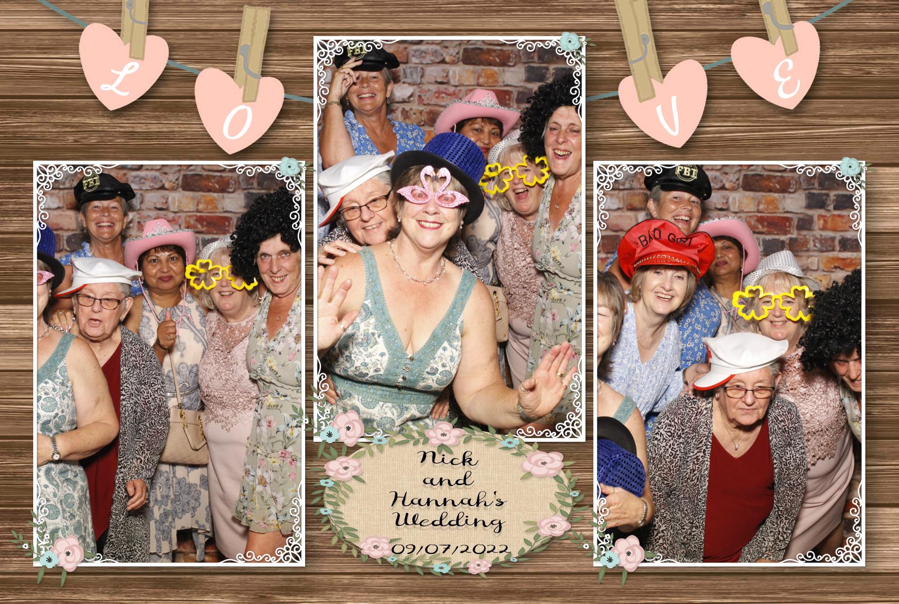 Nick and Hannah's Wedding  | View more photos from the event at gallery.myphotoboothexperience.co.uk/u/MyPhotoBoothExperienceLtd/Nick-and-Hannahs-Wedding