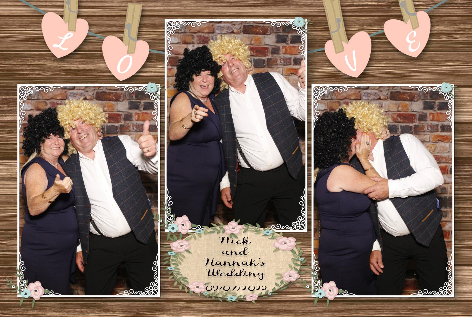Nick and Hannah's Wedding  | View more photos from the event at gallery.myphotoboothexperience.co.uk/u/MyPhotoBoothExperienceLtd/Nick-and-Hannahs-Wedding