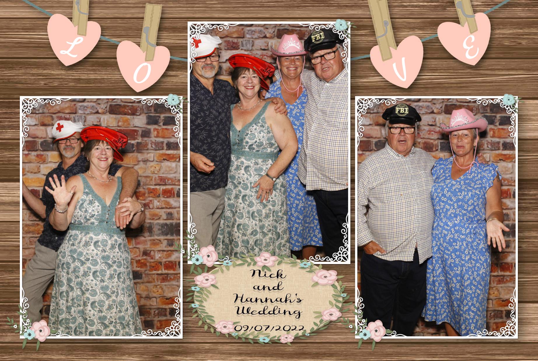 Nick and Hannah's Wedding  | View more photos from the event at gallery.myphotoboothexperience.co.uk/u/MyPhotoBoothExperienceLtd/Nick-and-Hannahs-Wedding