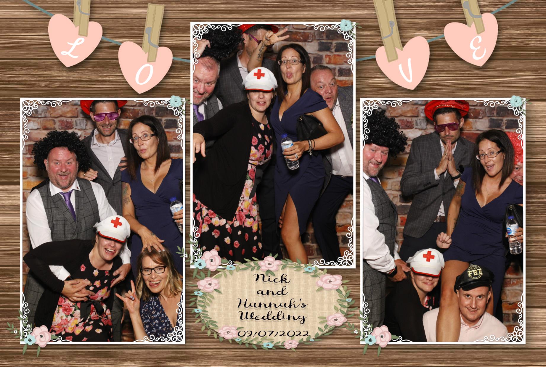 Nick and Hannah's Wedding  | View more photos from the event at gallery.myphotoboothexperience.co.uk/u/MyPhotoBoothExperienceLtd/Nick-and-Hannahs-Wedding