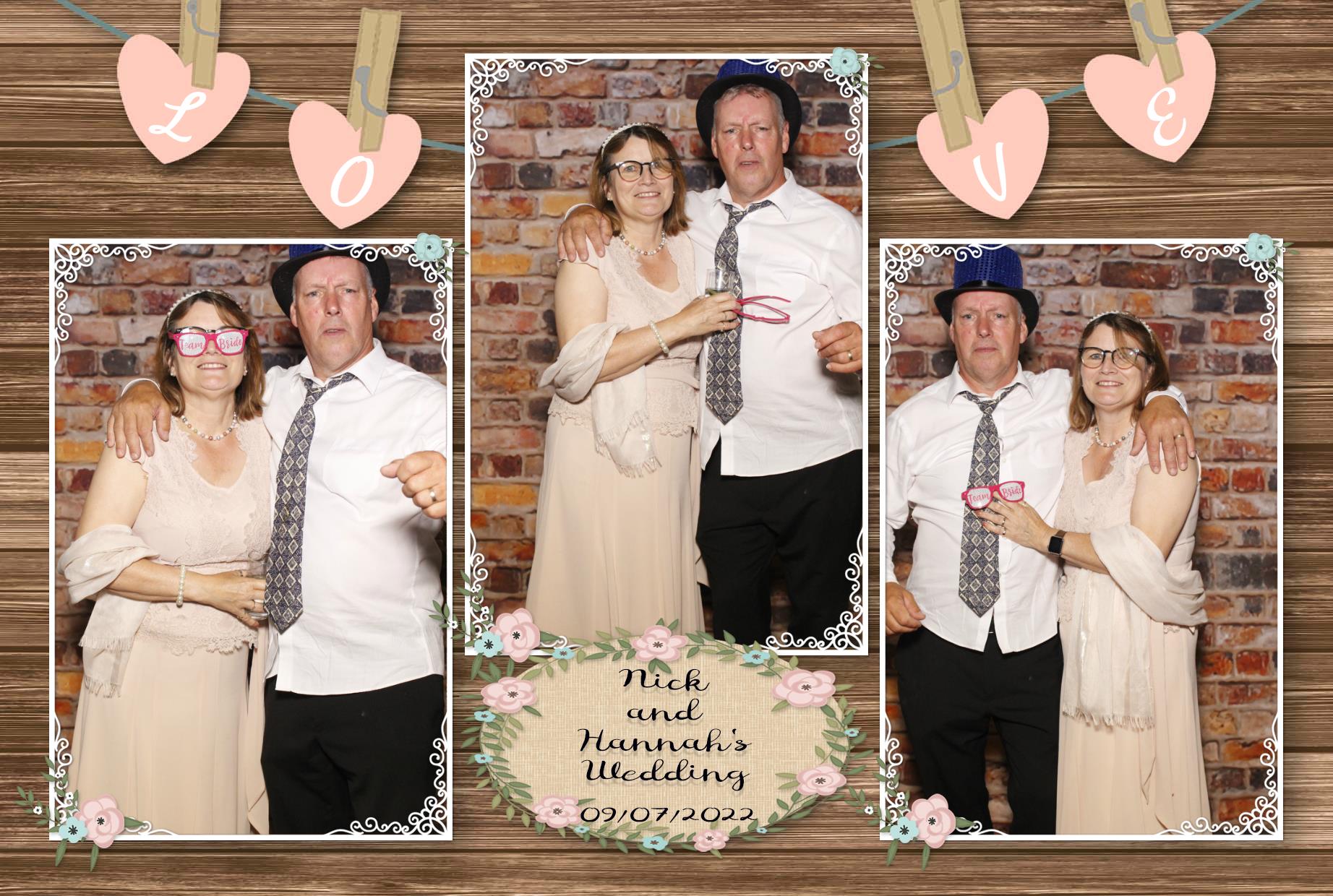 Nick and Hannah's Wedding  | View more photos from the event at gallery.myphotoboothexperience.co.uk/u/MyPhotoBoothExperienceLtd/Nick-and-Hannahs-Wedding