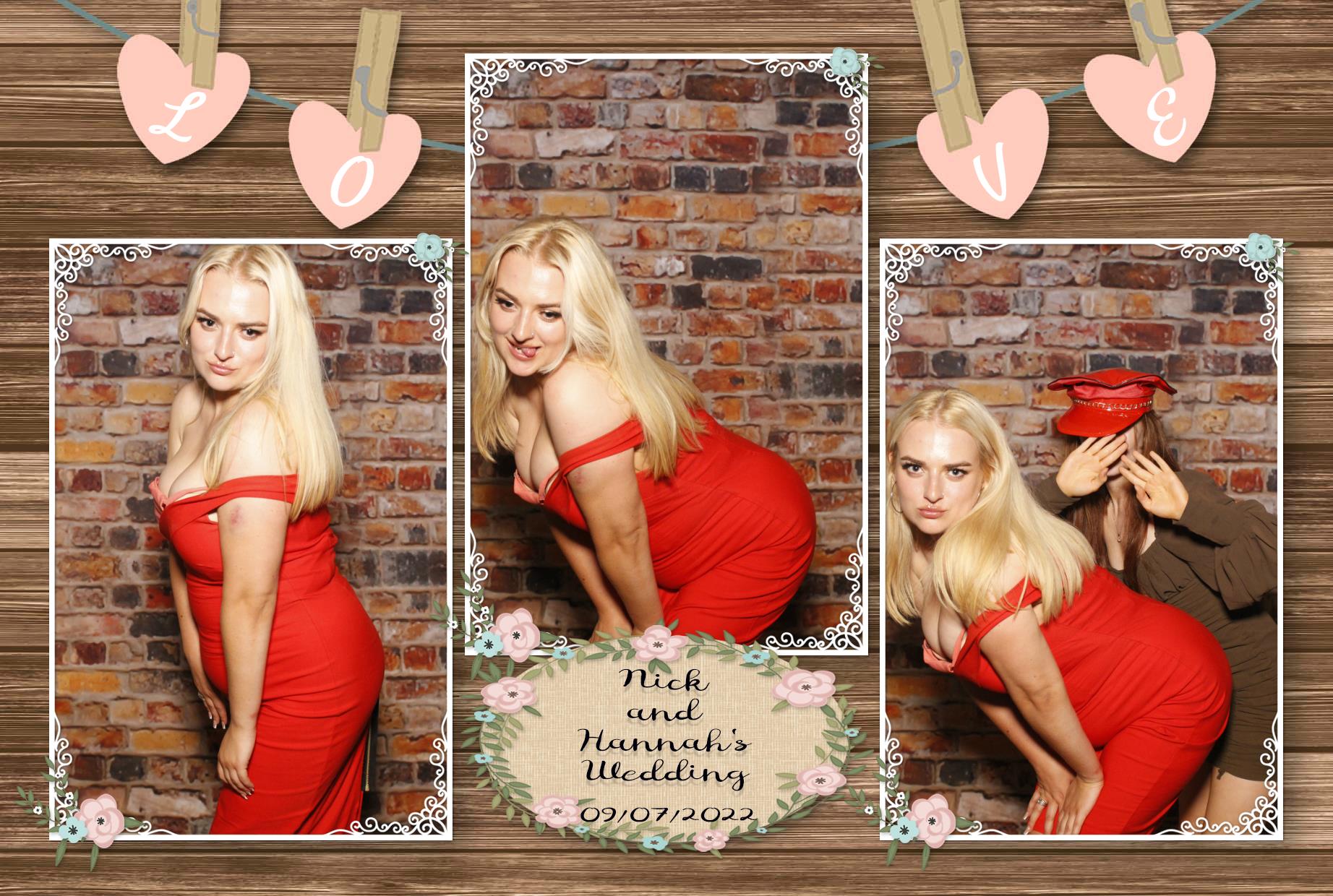 Nick and Hannah's Wedding  | View more photos from the event at gallery.myphotoboothexperience.co.uk/u/MyPhotoBoothExperienceLtd/Nick-and-Hannahs-Wedding