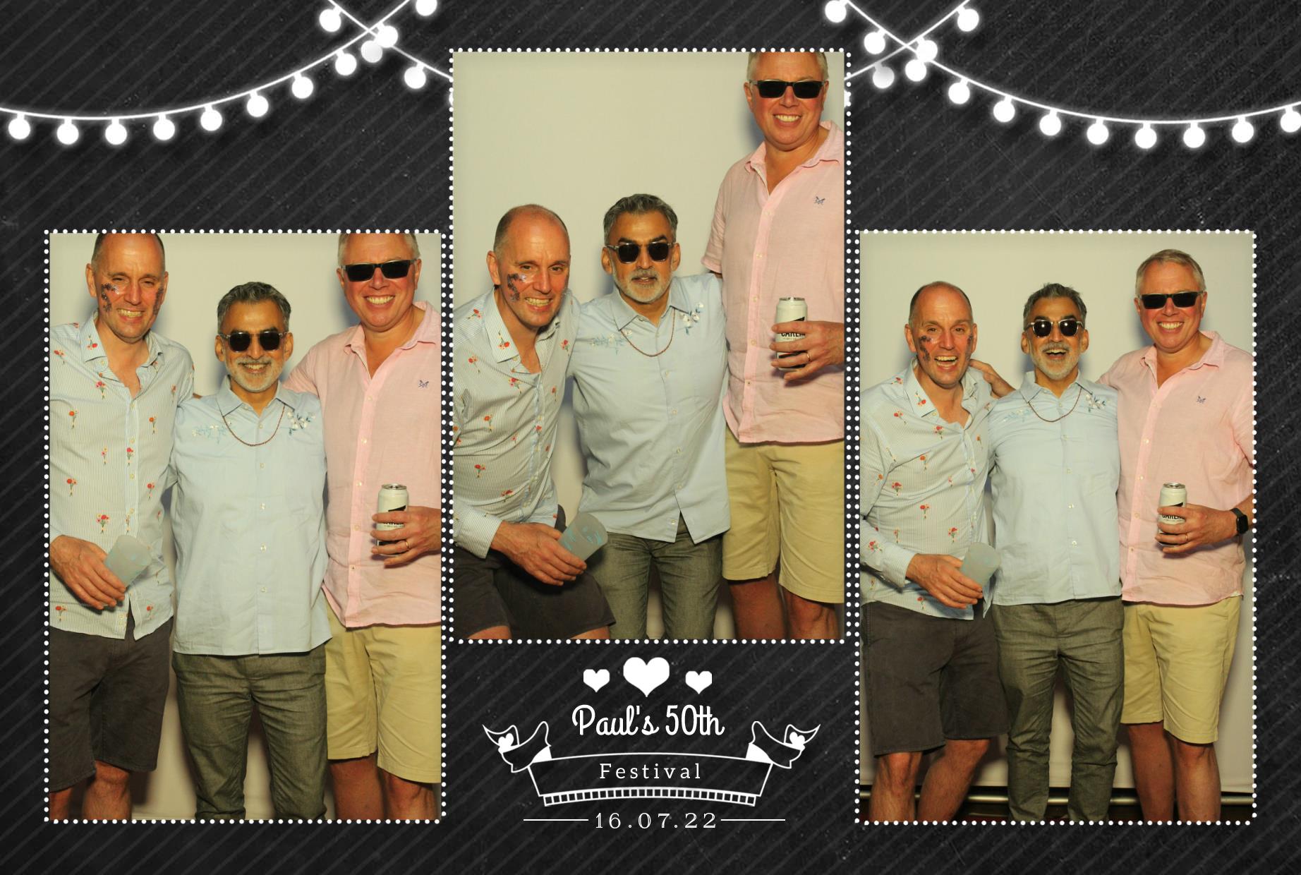 Paul's 50th Birthday Festival | View more photos from the event at gallery.myphotoboothexperience.co.uk/u/MyPhotoBoothExperienceLtd/Pauls-50th-Birthday-Festival