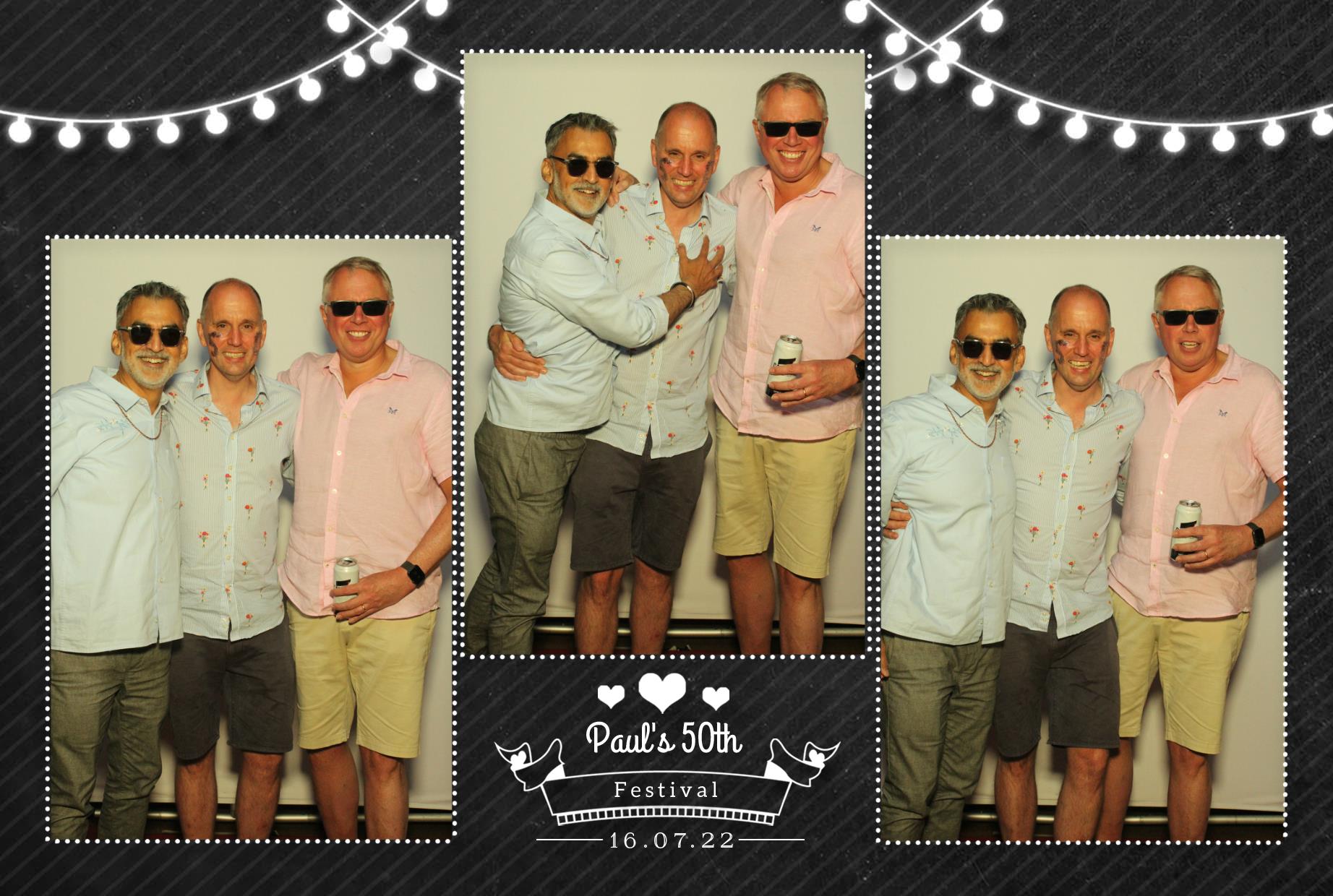 Paul's 50th Birthday Festival | View more photos from the event at gallery.myphotoboothexperience.co.uk/u/MyPhotoBoothExperienceLtd/Pauls-50th-Birthday-Festival