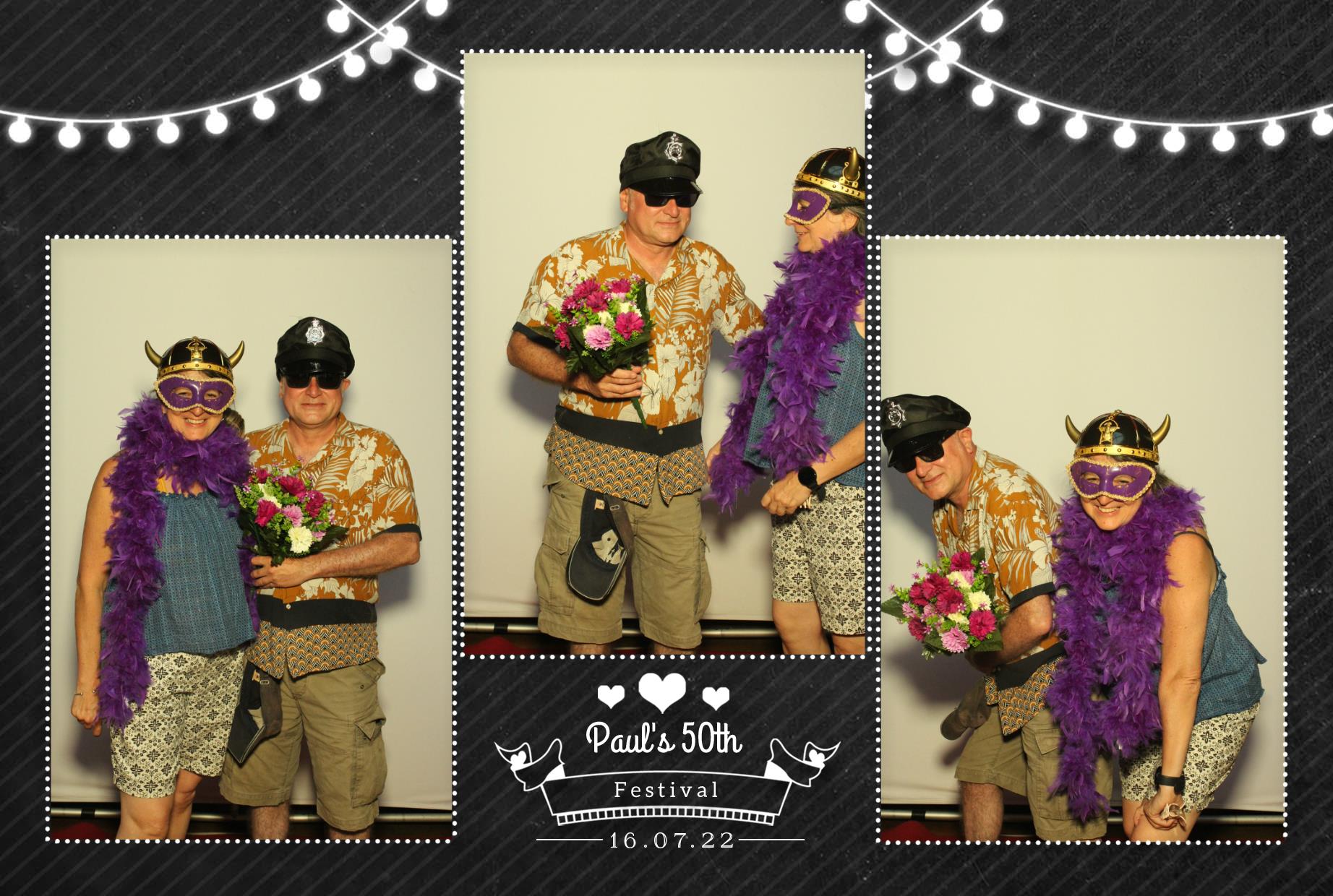 Paul's 50th Birthday Festival | View more photos from the event at gallery.myphotoboothexperience.co.uk/u/MyPhotoBoothExperienceLtd/Pauls-50th-Birthday-Festival