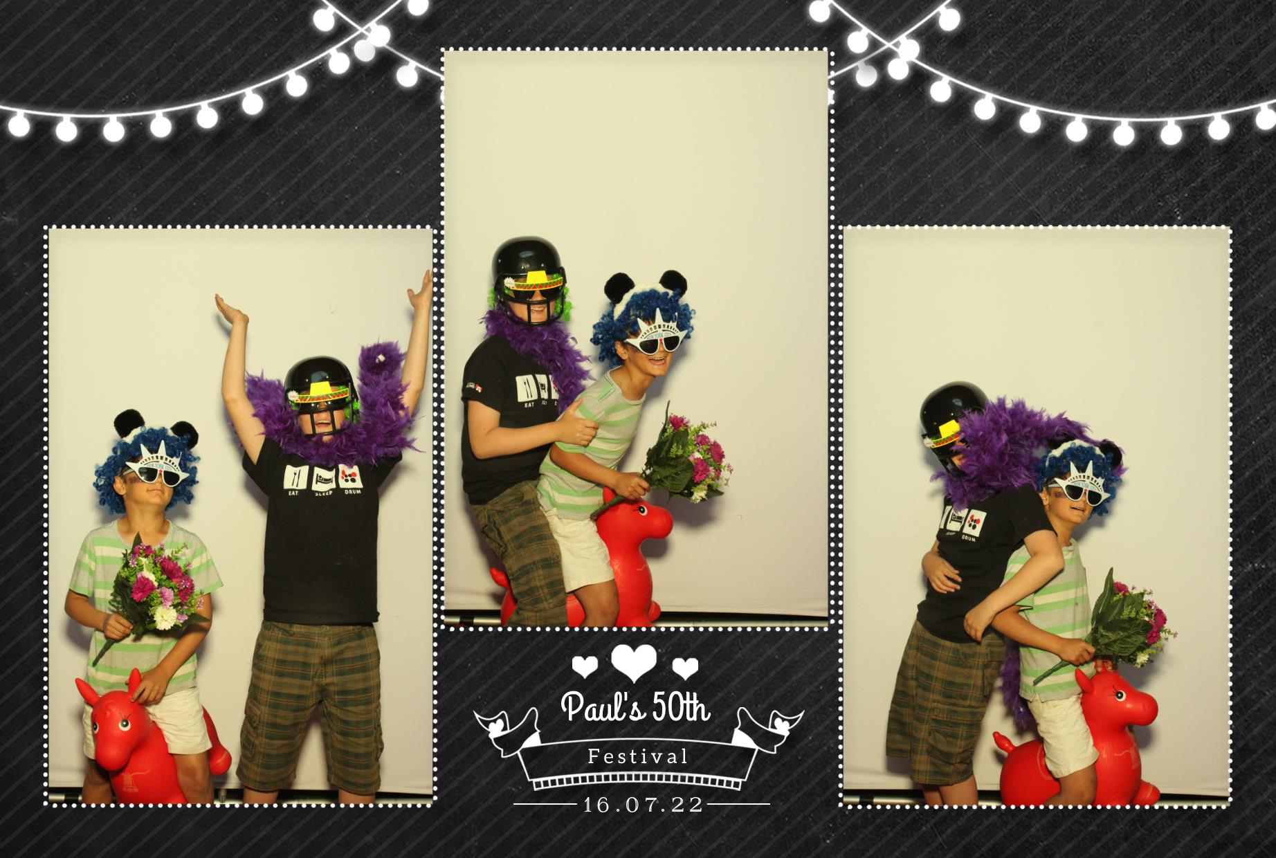 Paul's 50th Birthday Festival | View more photos from the event at gallery.myphotoboothexperience.co.uk/u/MyPhotoBoothExperienceLtd/Pauls-50th-Birthday-Festival