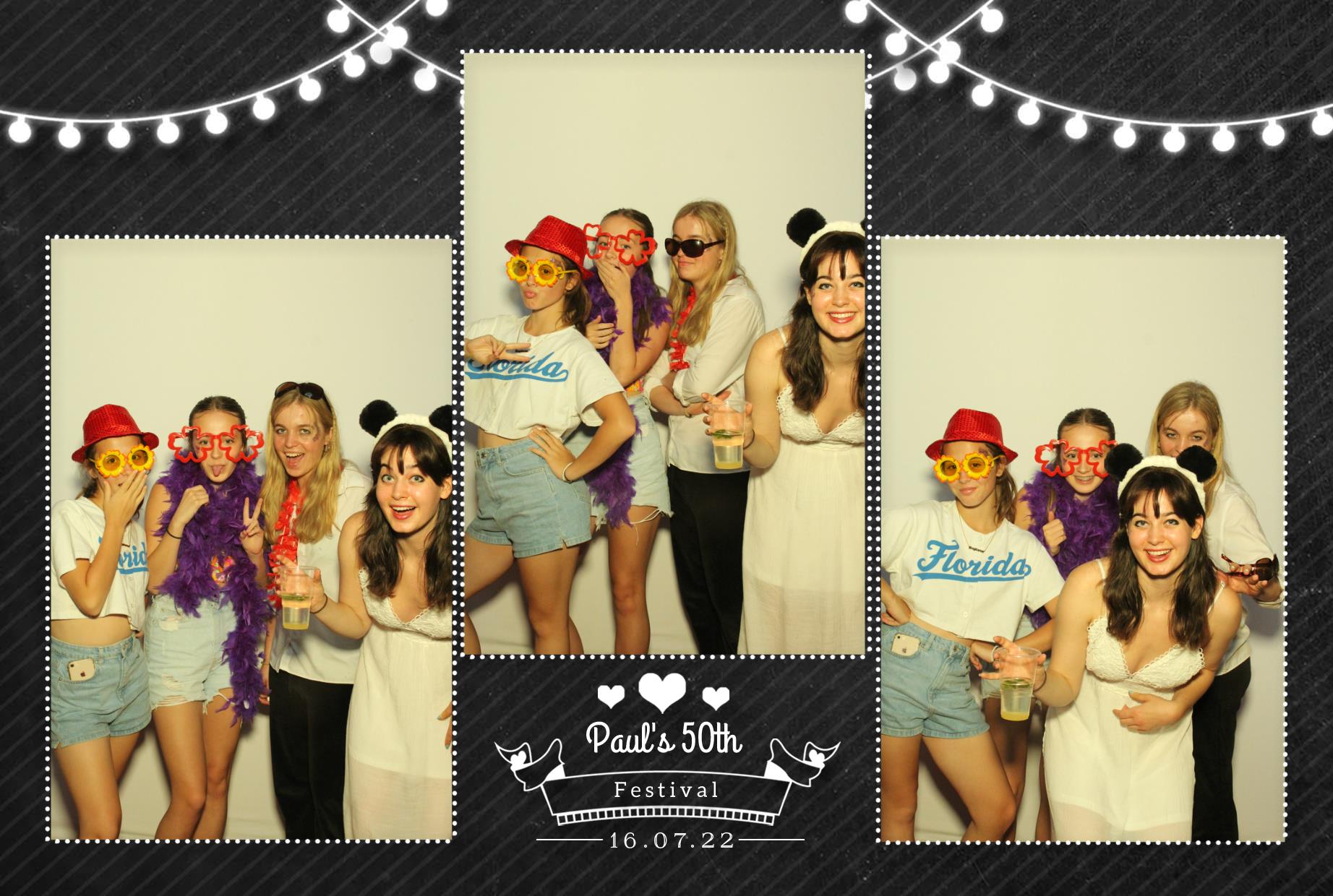 Paul's 50th Birthday Festival | View more photos from the event at gallery.myphotoboothexperience.co.uk/u/MyPhotoBoothExperienceLtd/Pauls-50th-Birthday-Festival