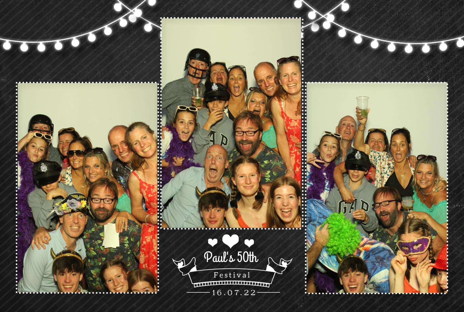 Paul's 50th Birthday Festival | View more photos from the event at gallery.myphotoboothexperience.co.uk/u/MyPhotoBoothExperienceLtd/Pauls-50th-Birthday-Festival