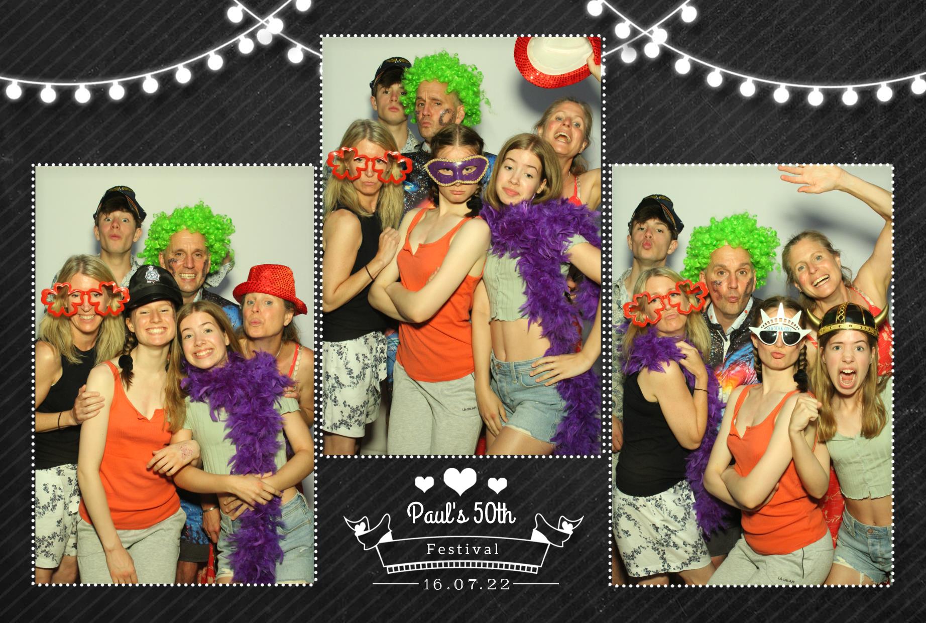 Paul's 50th Birthday Festival | View more photos from the event at gallery.myphotoboothexperience.co.uk/u/MyPhotoBoothExperienceLtd/Pauls-50th-Birthday-Festival