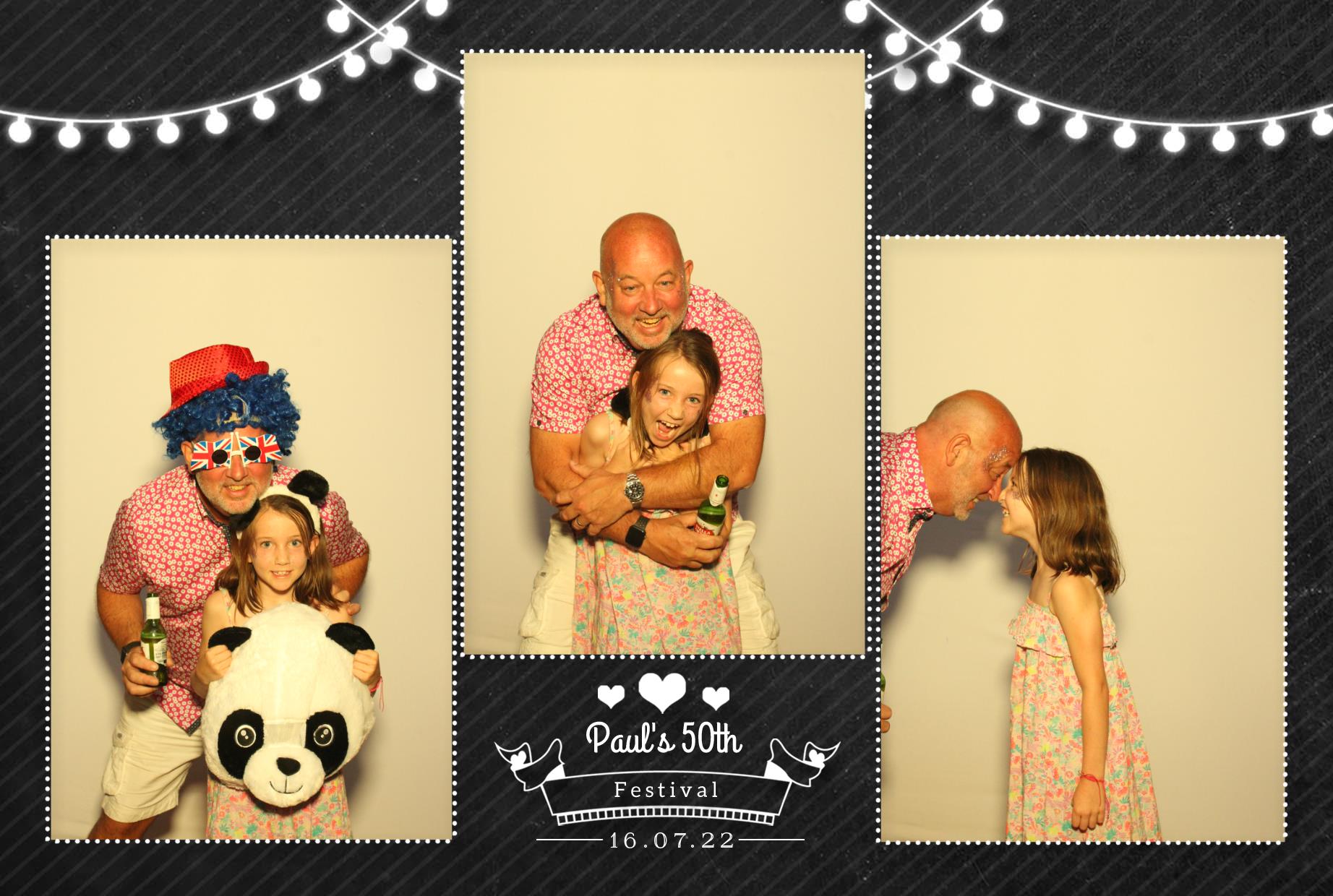 Paul's 50th Birthday Festival | View more photos from the event at gallery.myphotoboothexperience.co.uk/u/MyPhotoBoothExperienceLtd/Pauls-50th-Birthday-Festival