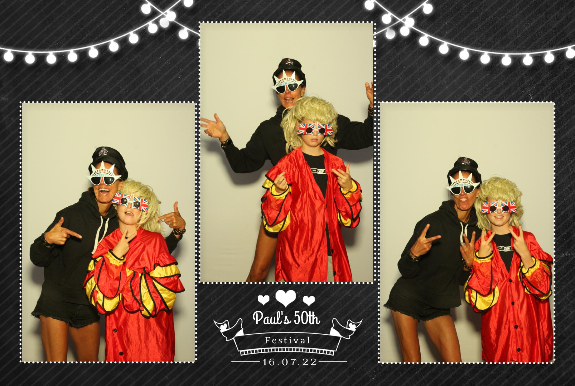 Paul's 50th Birthday Festival | View more photos from the event at gallery.myphotoboothexperience.co.uk/u/MyPhotoBoothExperienceLtd/Pauls-50th-Birthday-Festival