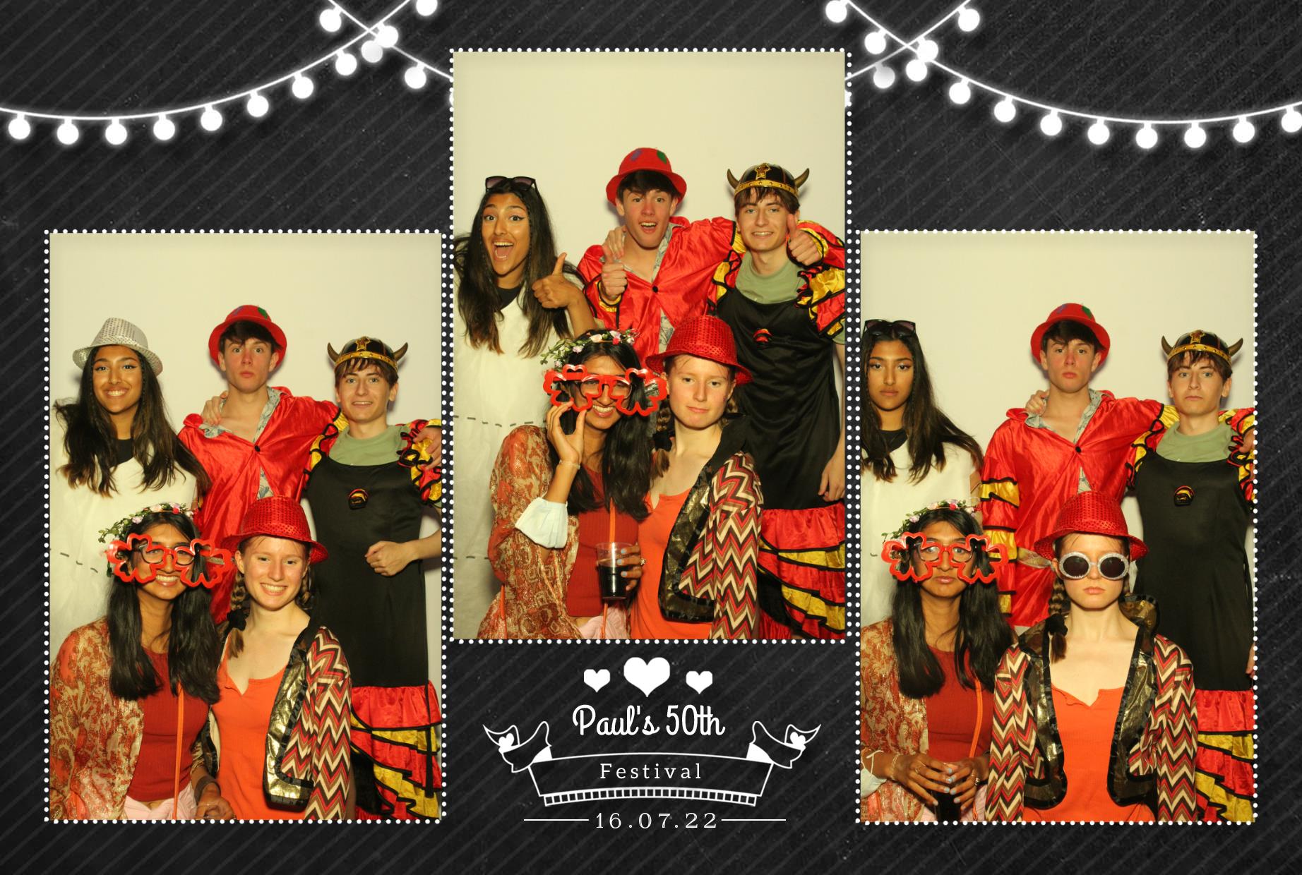 Paul's 50th Birthday Festival | View more photos from the event at gallery.myphotoboothexperience.co.uk/u/MyPhotoBoothExperienceLtd/Pauls-50th-Birthday-Festival