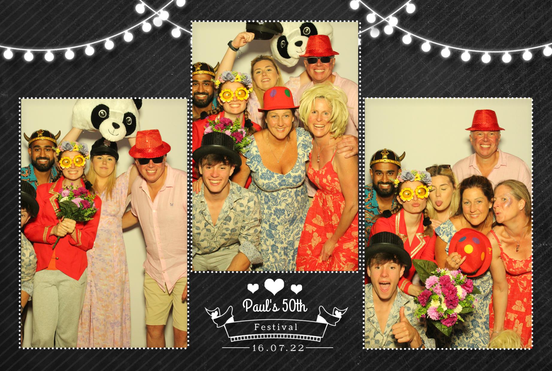 Paul's 50th Birthday Festival | View more photos from the event at gallery.myphotoboothexperience.co.uk/u/MyPhotoBoothExperienceLtd/Pauls-50th-Birthday-Festival