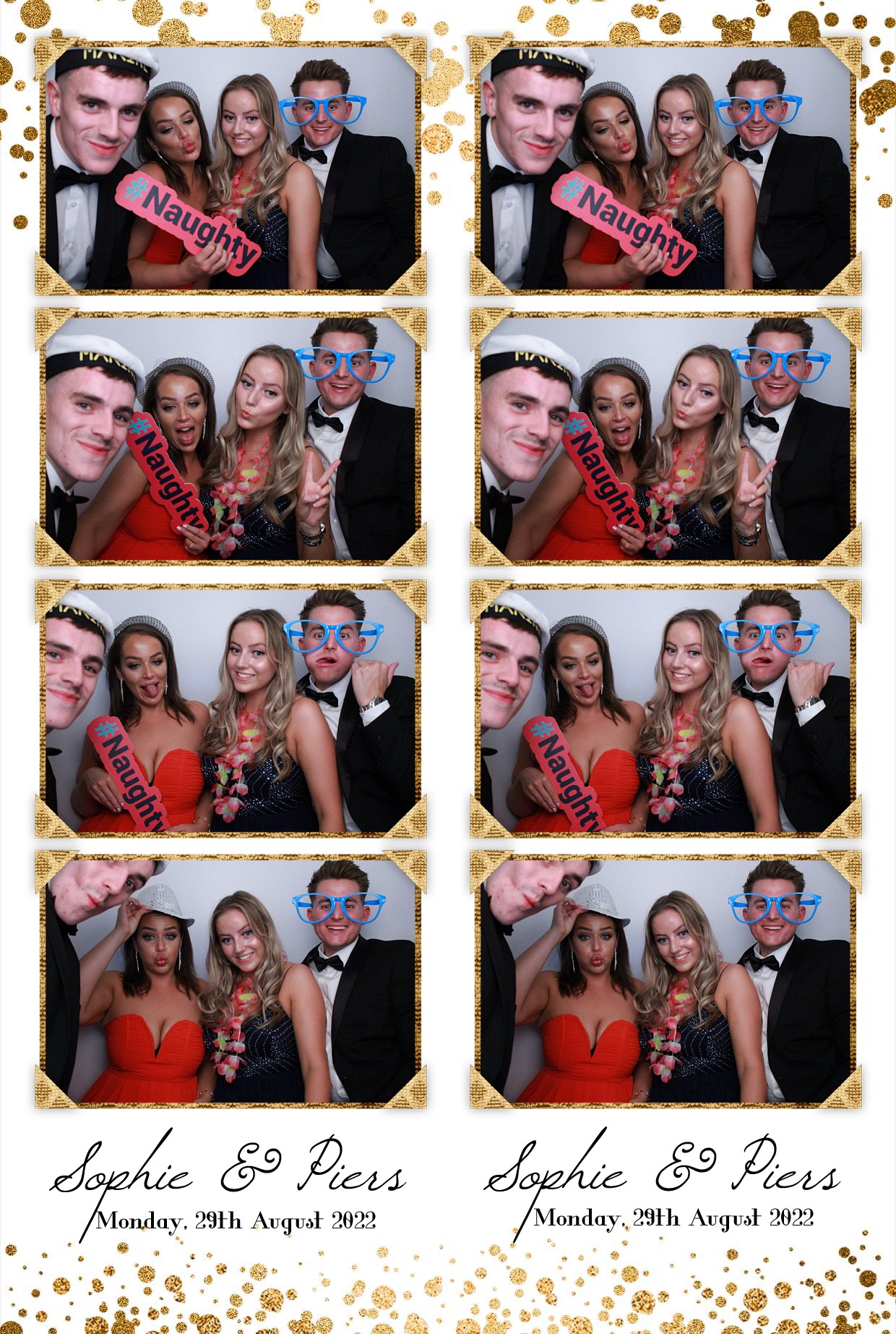 Piers and Sophie's Wedding  | View more photos from the event at gallery.myphotoboothexperience.co.uk/u/MyPhotoBoothExperienceLtd/Piers-and-Sophies-Wedding