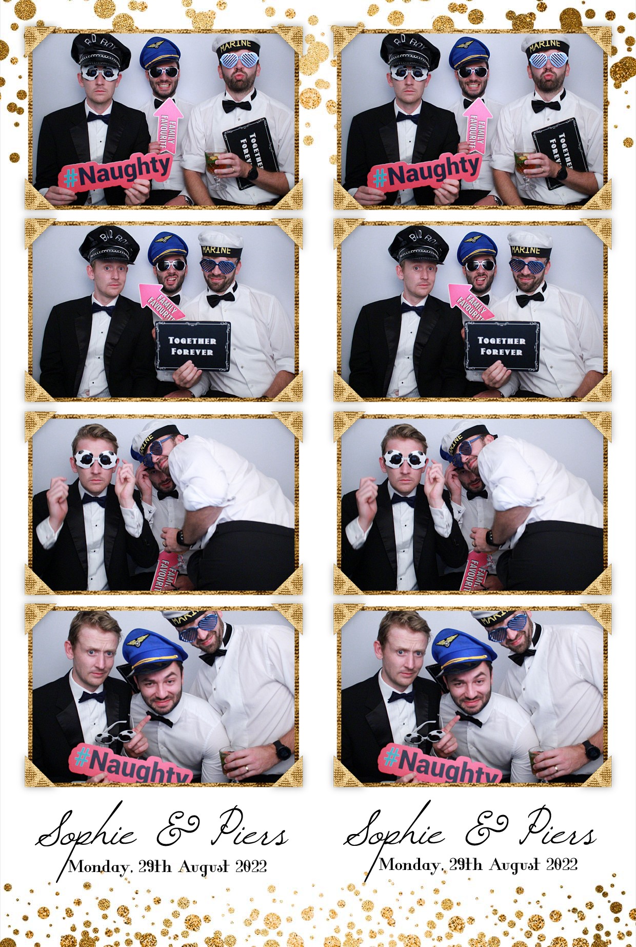Piers and Sophie's Wedding  | View more photos from the event at gallery.myphotoboothexperience.co.uk/u/MyPhotoBoothExperienceLtd/Piers-and-Sophies-Wedding