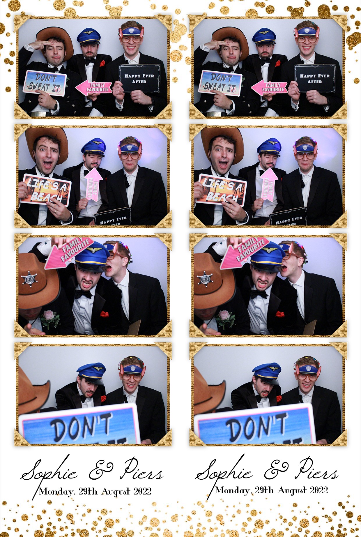 Piers and Sophie's Wedding  | View more photos from the event at gallery.myphotoboothexperience.co.uk/u/MyPhotoBoothExperienceLtd/Piers-and-Sophies-Wedding