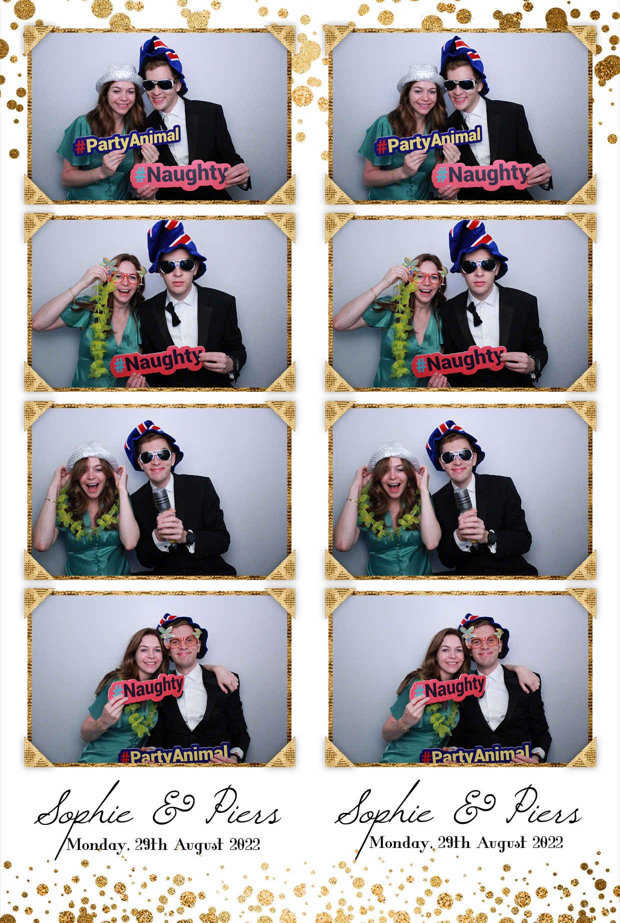 Piers and Sophie's Wedding  | View more photos from the event at gallery.myphotoboothexperience.co.uk/u/MyPhotoBoothExperienceLtd/Piers-and-Sophies-Wedding