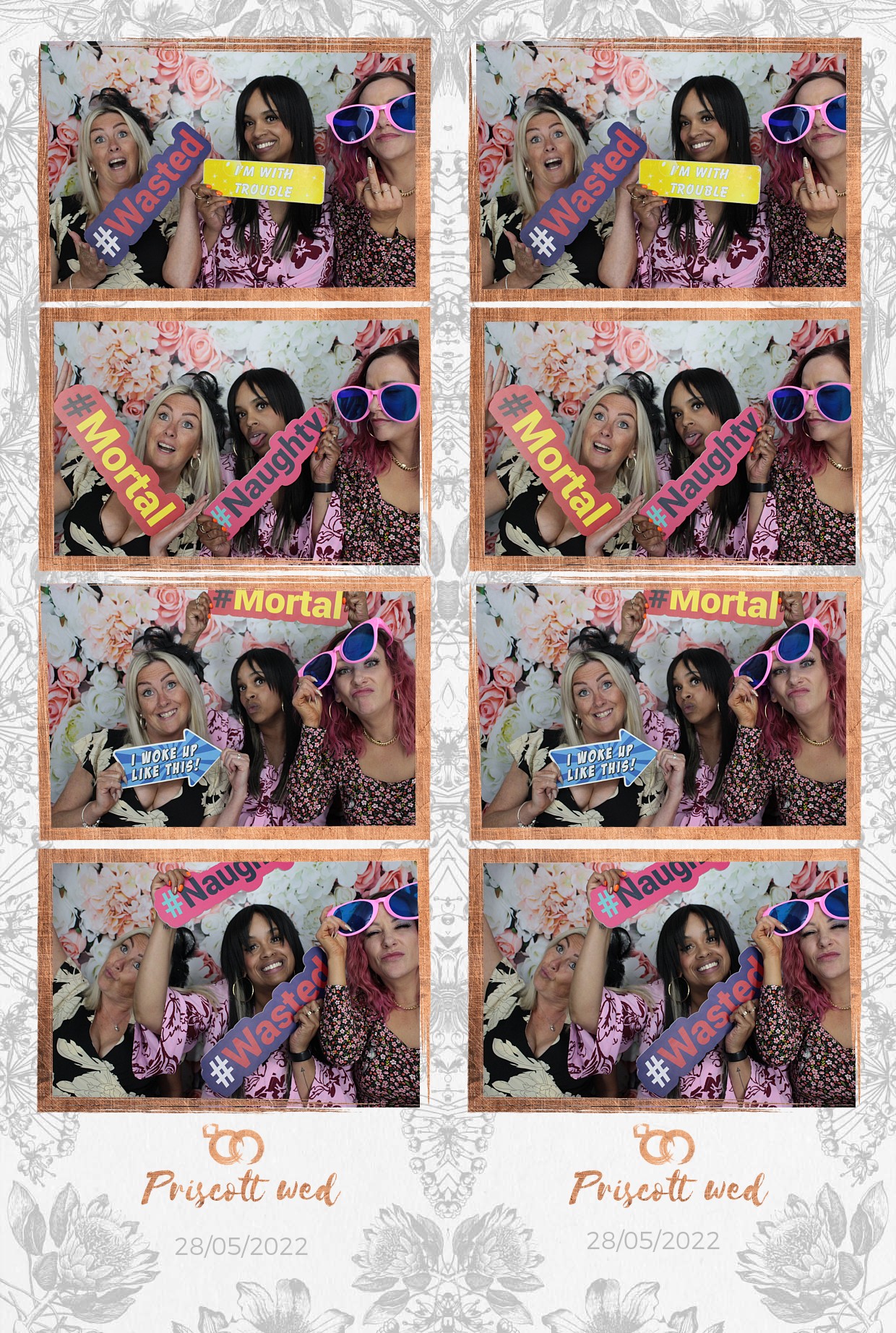 Priscott Wedding  | View more photos from the event at gallery.myphotoboothexperience.co.uk/u/MyPhotoBoothExperienceLtd/Priscott-Wedding