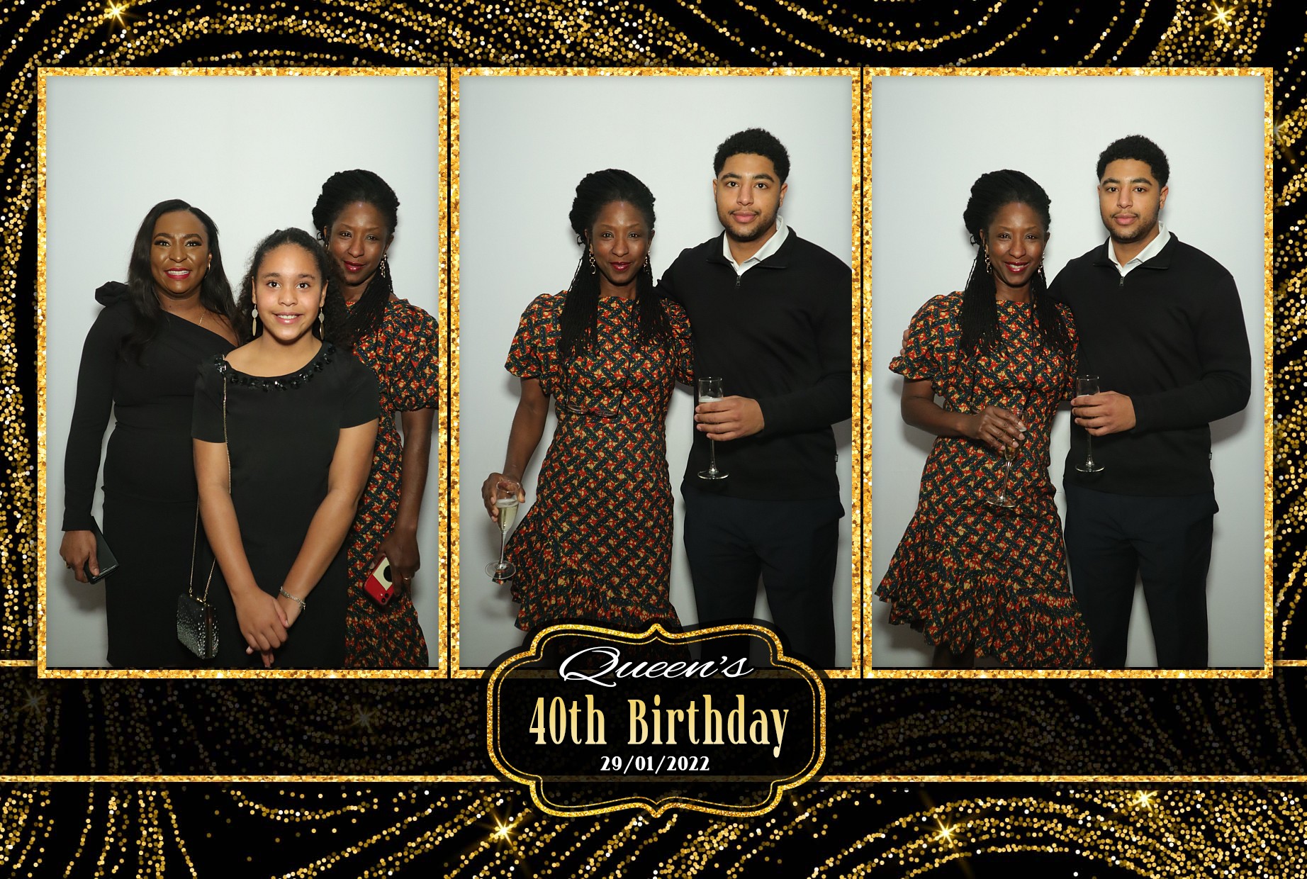 Queen's 40th Birthday Party | View more photos from the event at gallery.myphotoboothexperience.co.uk/u/MyPhotoBoothExperienceLtd/Queens-40th-Birthday-Party