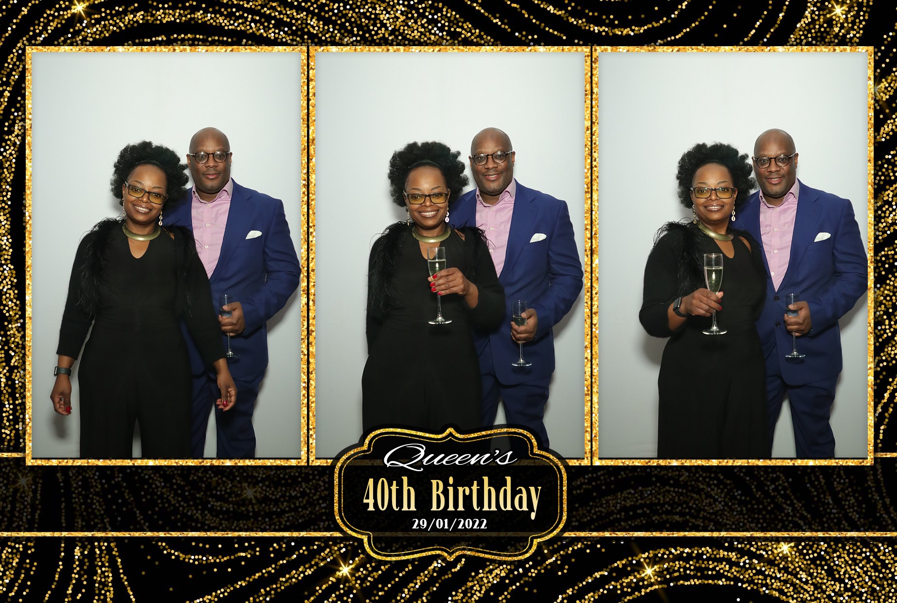 Queen's 40th Birthday Party | View more photos from the event at gallery.myphotoboothexperience.co.uk/u/MyPhotoBoothExperienceLtd/Queens-40th-Birthday-Party