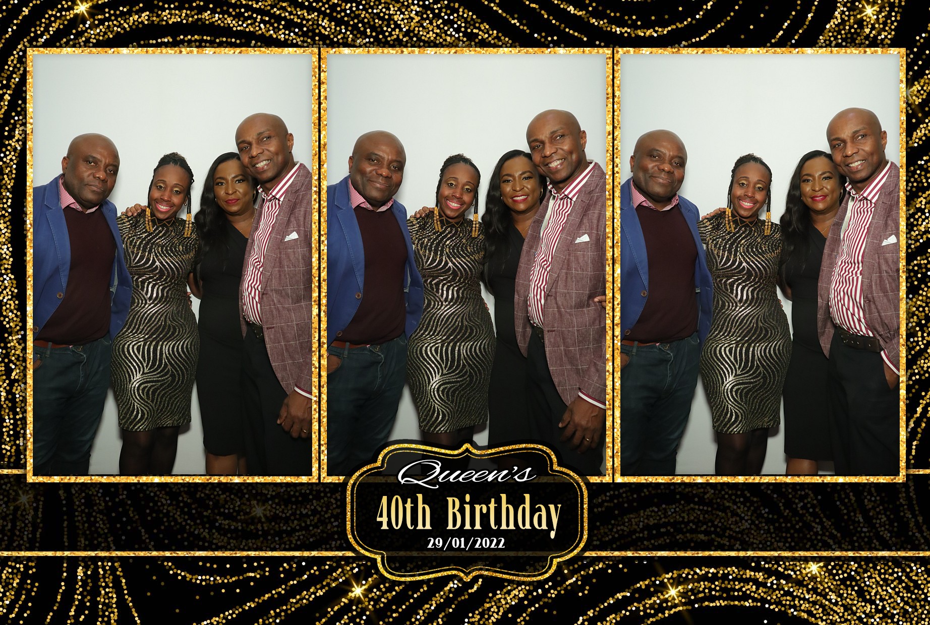 Queen's 40th Birthday Party | View more photos from the event at gallery.myphotoboothexperience.co.uk/u/MyPhotoBoothExperienceLtd/Queens-40th-Birthday-Party