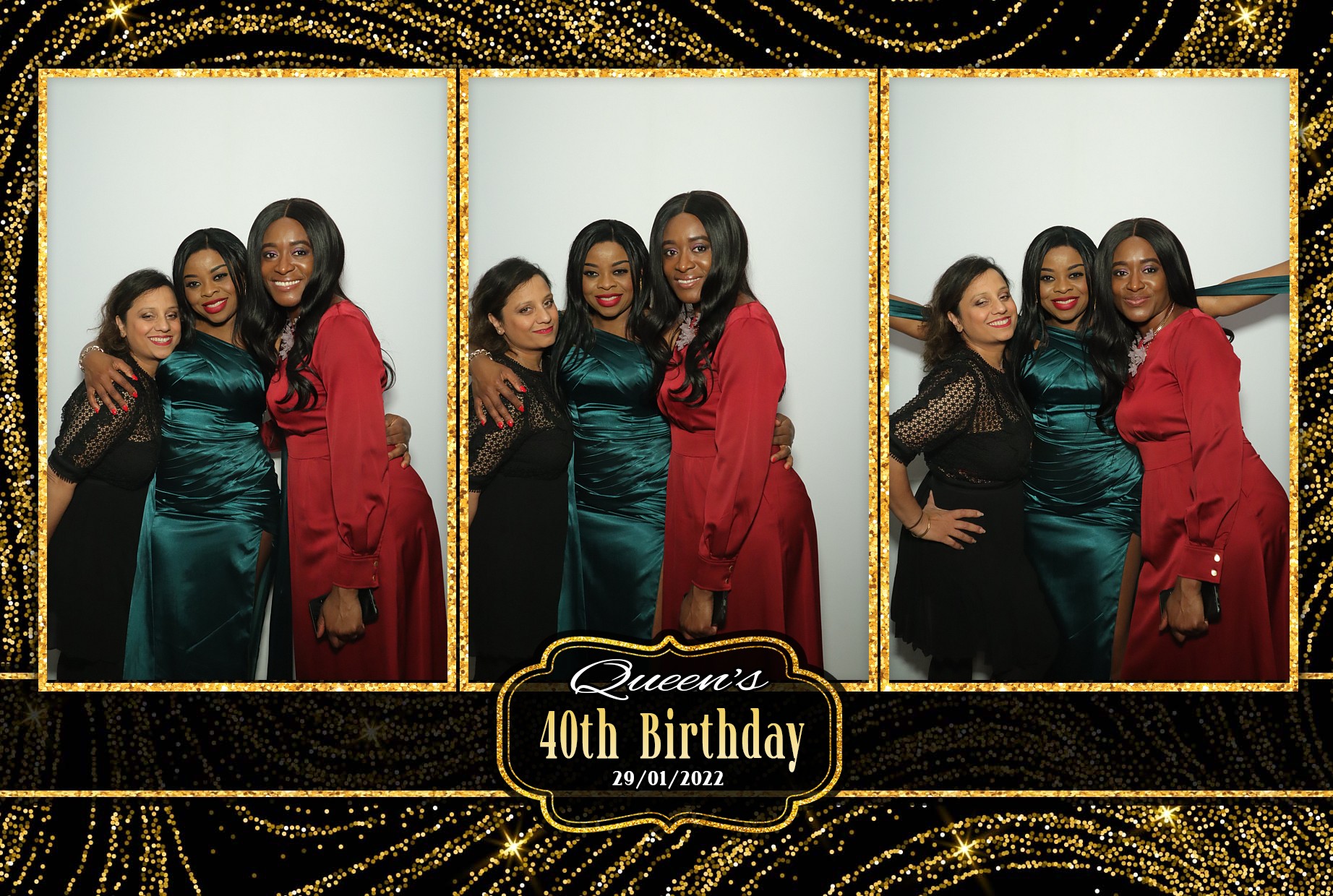 Queen's 40th Birthday Party | View more photos from the event at gallery.myphotoboothexperience.co.uk/u/MyPhotoBoothExperienceLtd/Queens-40th-Birthday-Party