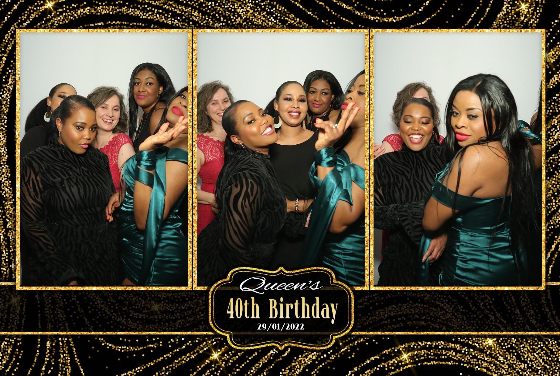 Queen's 40th Birthday Party | View more photos from the event at gallery.myphotoboothexperience.co.uk/u/MyPhotoBoothExperienceLtd/Queens-40th-Birthday-Party