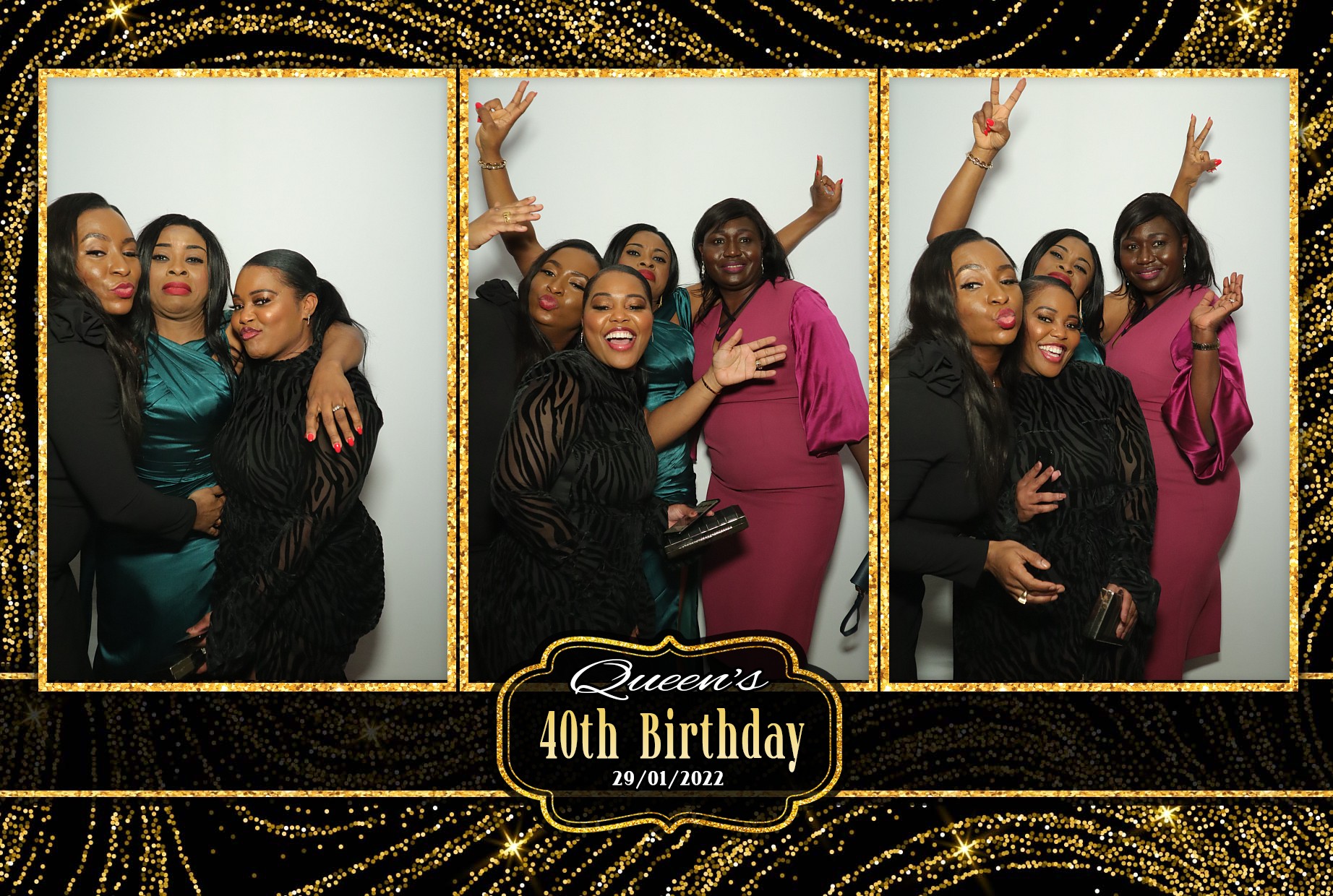 Queen's 40th Birthday Party | View more photos from the event at gallery.myphotoboothexperience.co.uk/u/MyPhotoBoothExperienceLtd/Queens-40th-Birthday-Party