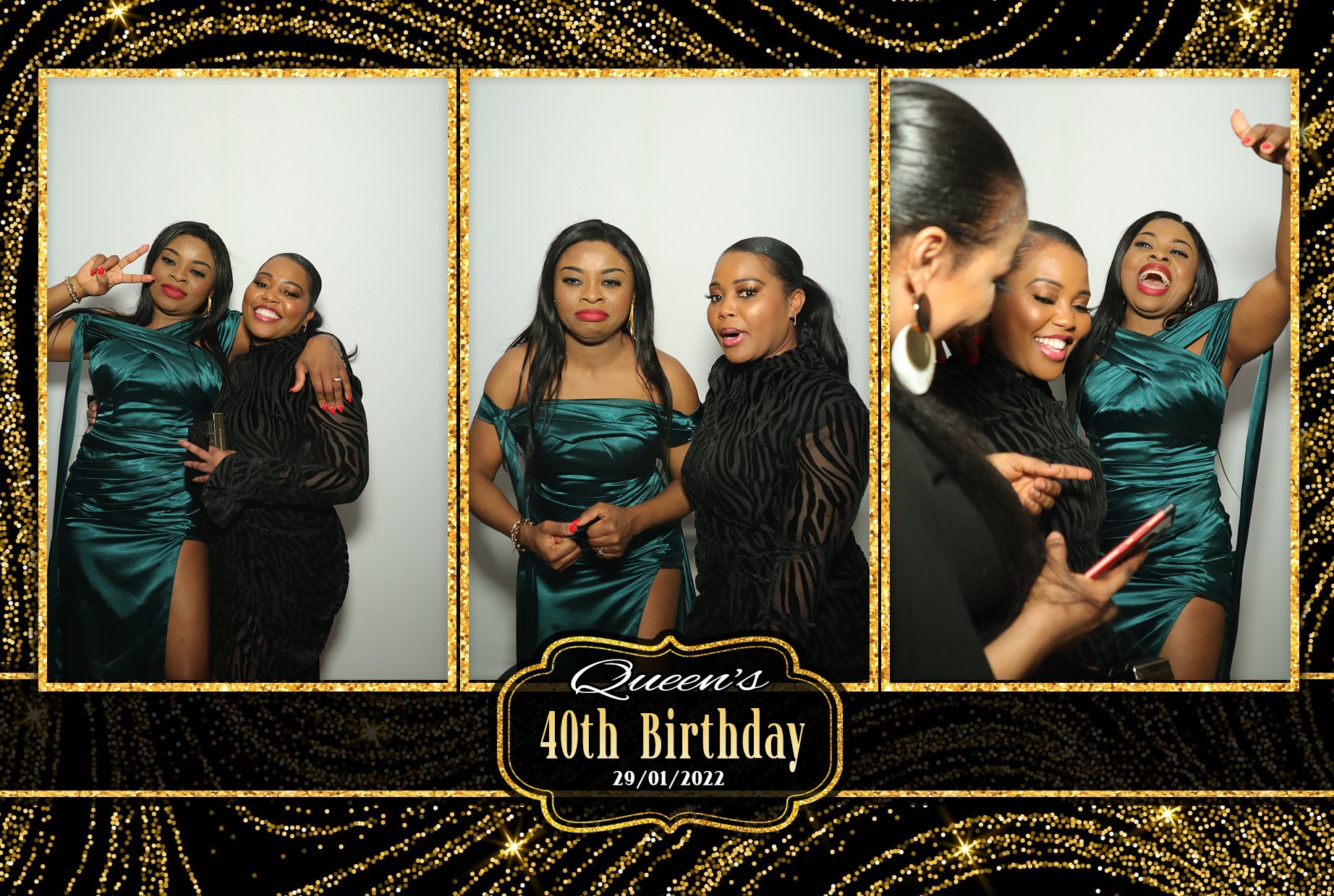 Queen's 40th Birthday Party | View more photos from the event at gallery.myphotoboothexperience.co.uk/u/MyPhotoBoothExperienceLtd/Queens-40th-Birthday-Party