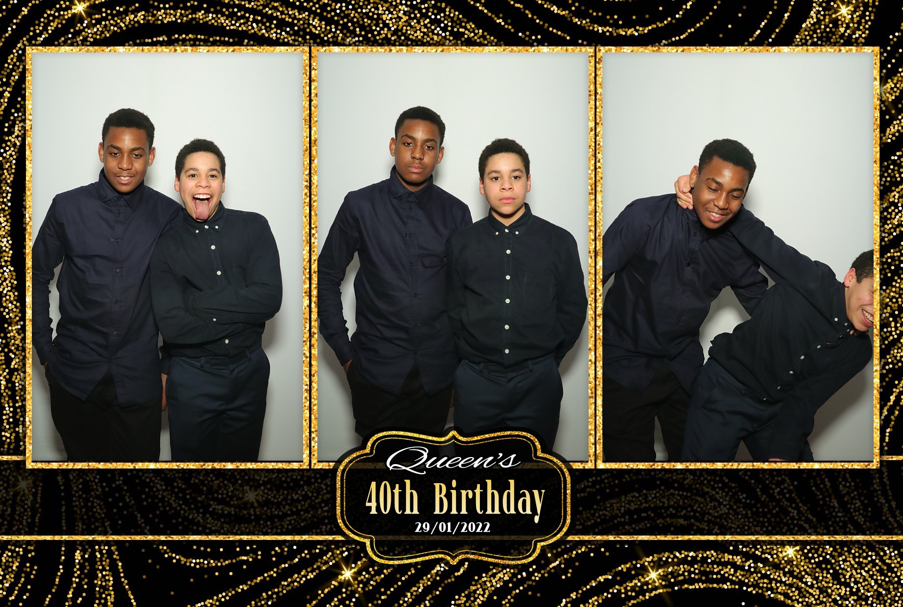 Queen's 40th Birthday Party | View more photos from the event at gallery.myphotoboothexperience.co.uk/u/MyPhotoBoothExperienceLtd/Queens-40th-Birthday-Party
