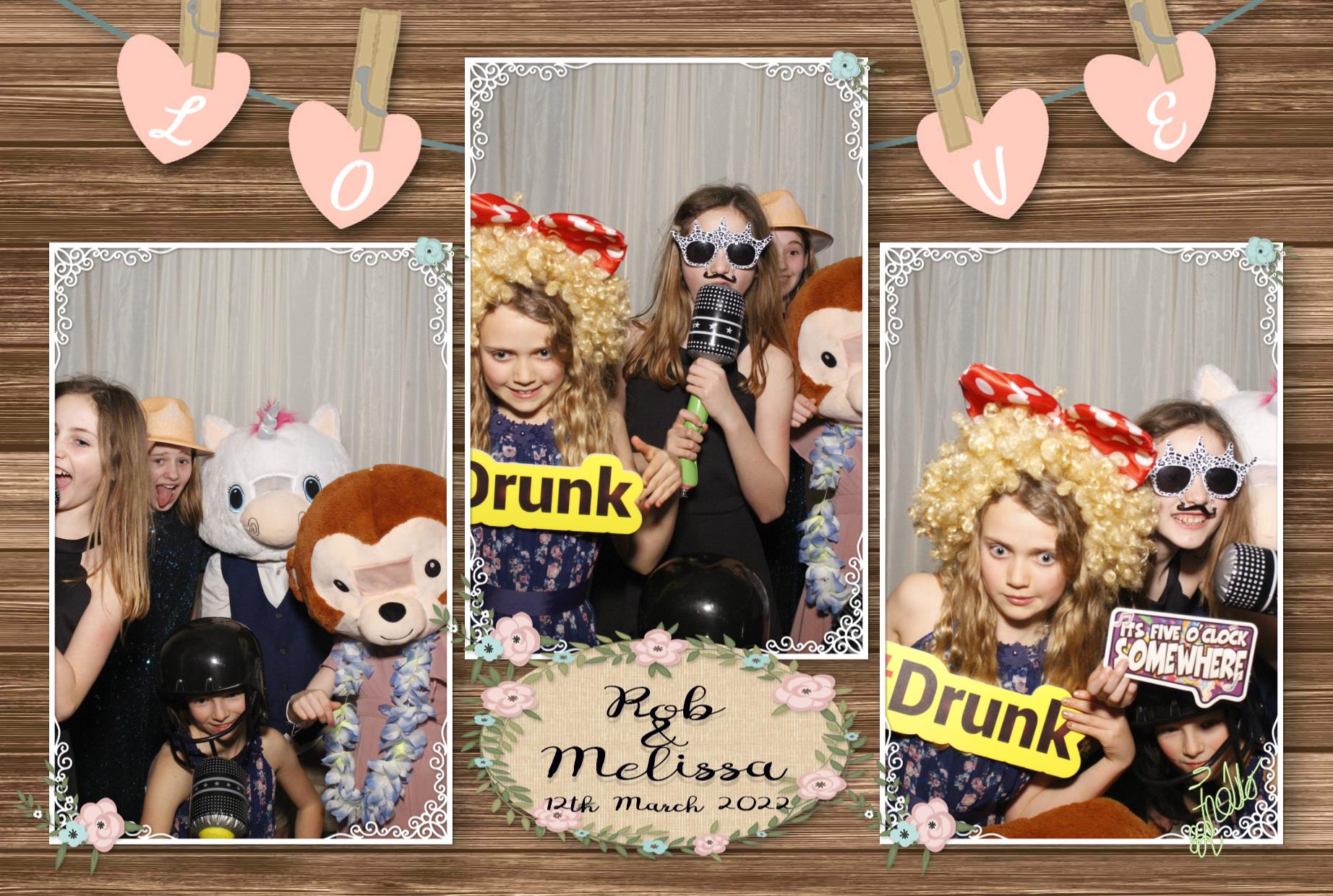 Rob and Melissa's Wedding  | View more photos from the event at gallery.myphotoboothexperience.co.uk/u/MyPhotoBoothExperienceLtd/Rob-and-Melissas-Wedding