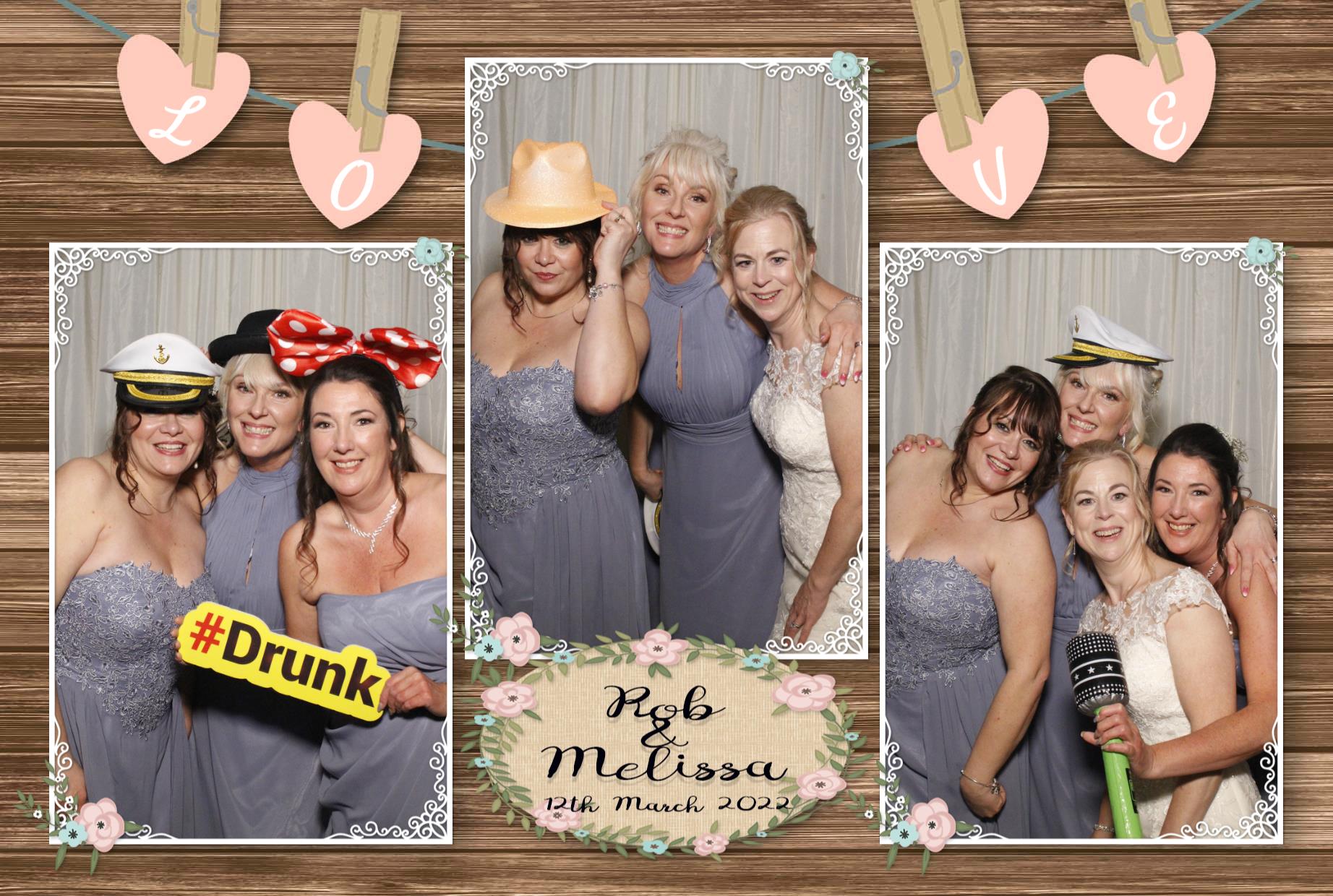 Rob and Melissa's Wedding  | View more photos from the event at gallery.myphotoboothexperience.co.uk/u/MyPhotoBoothExperienceLtd/Rob-and-Melissas-Wedding