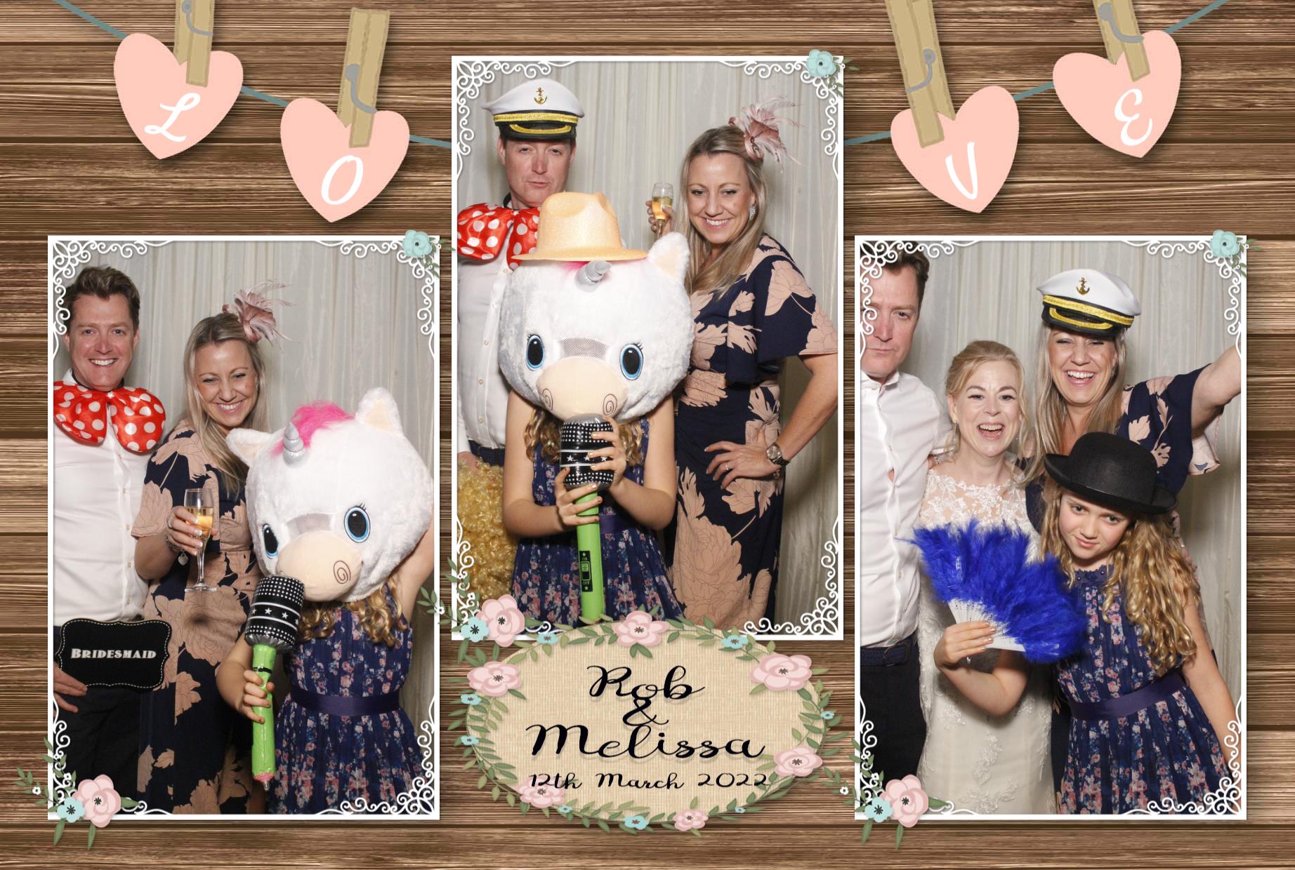 Rob and Melissa's Wedding  | View more photos from the event at gallery.myphotoboothexperience.co.uk/u/MyPhotoBoothExperienceLtd/Rob-and-Melissas-Wedding