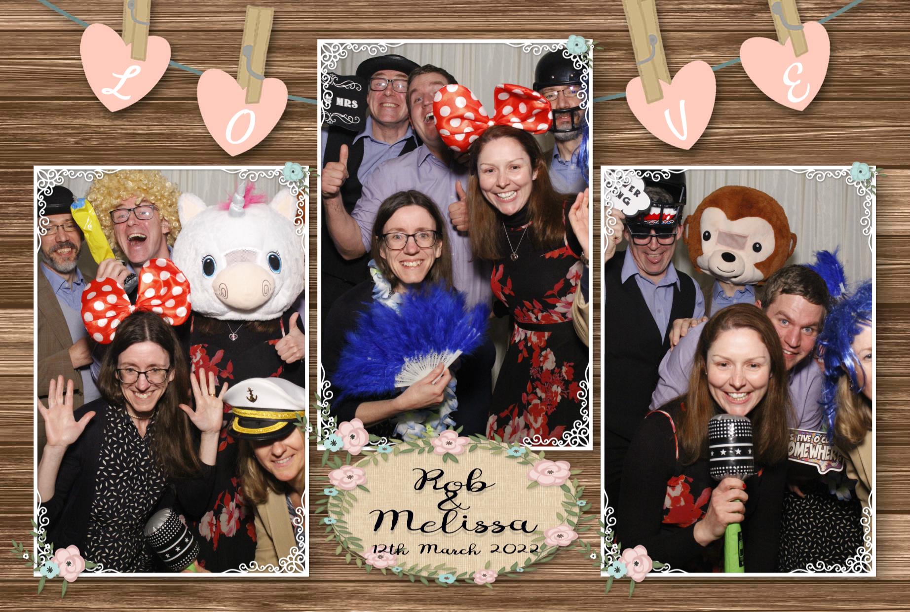 Rob and Melissa's Wedding  | View more photos from the event at gallery.myphotoboothexperience.co.uk/u/MyPhotoBoothExperienceLtd/Rob-and-Melissas-Wedding