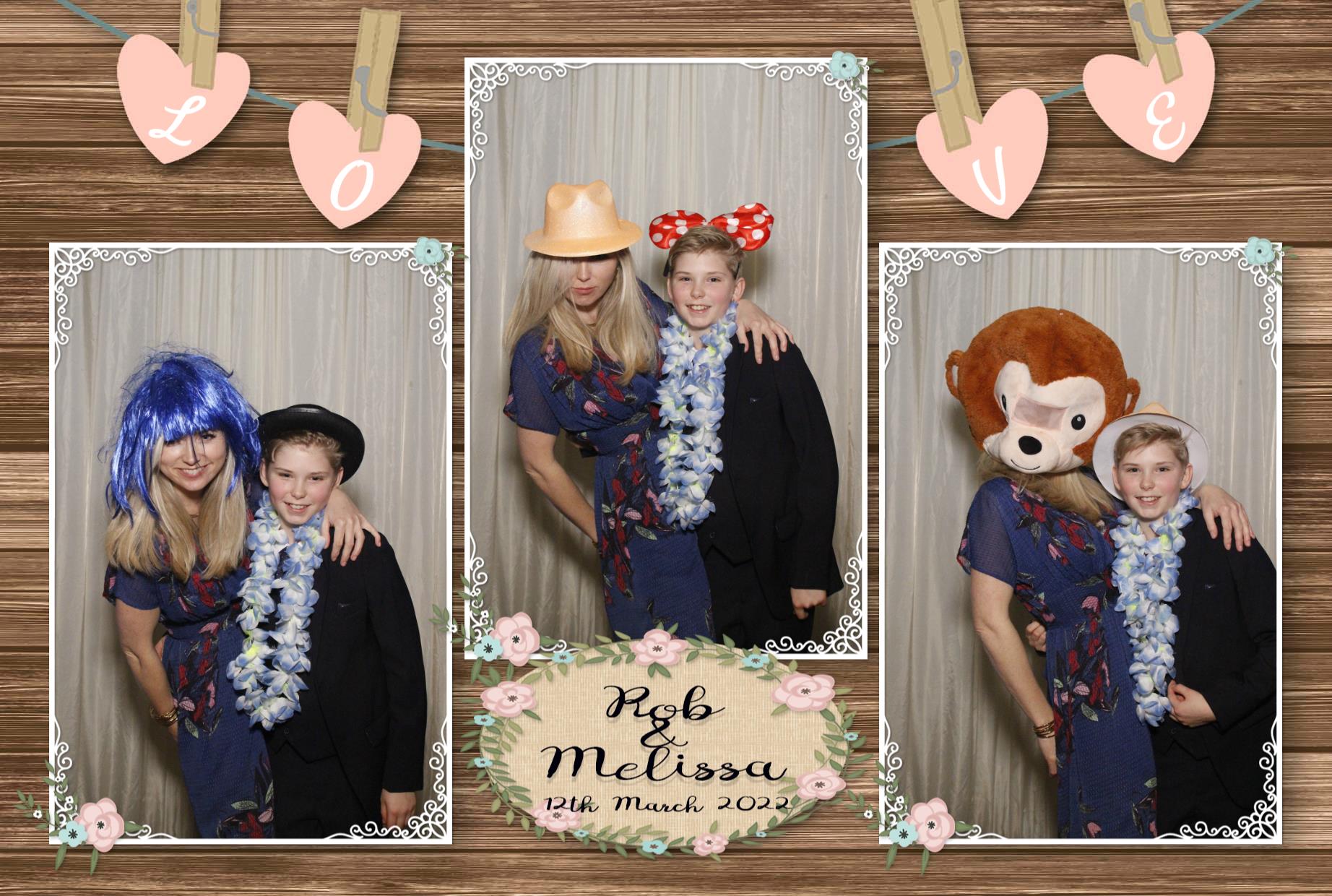 Rob and Melissa's Wedding  | View more photos from the event at gallery.myphotoboothexperience.co.uk/u/MyPhotoBoothExperienceLtd/Rob-and-Melissas-Wedding