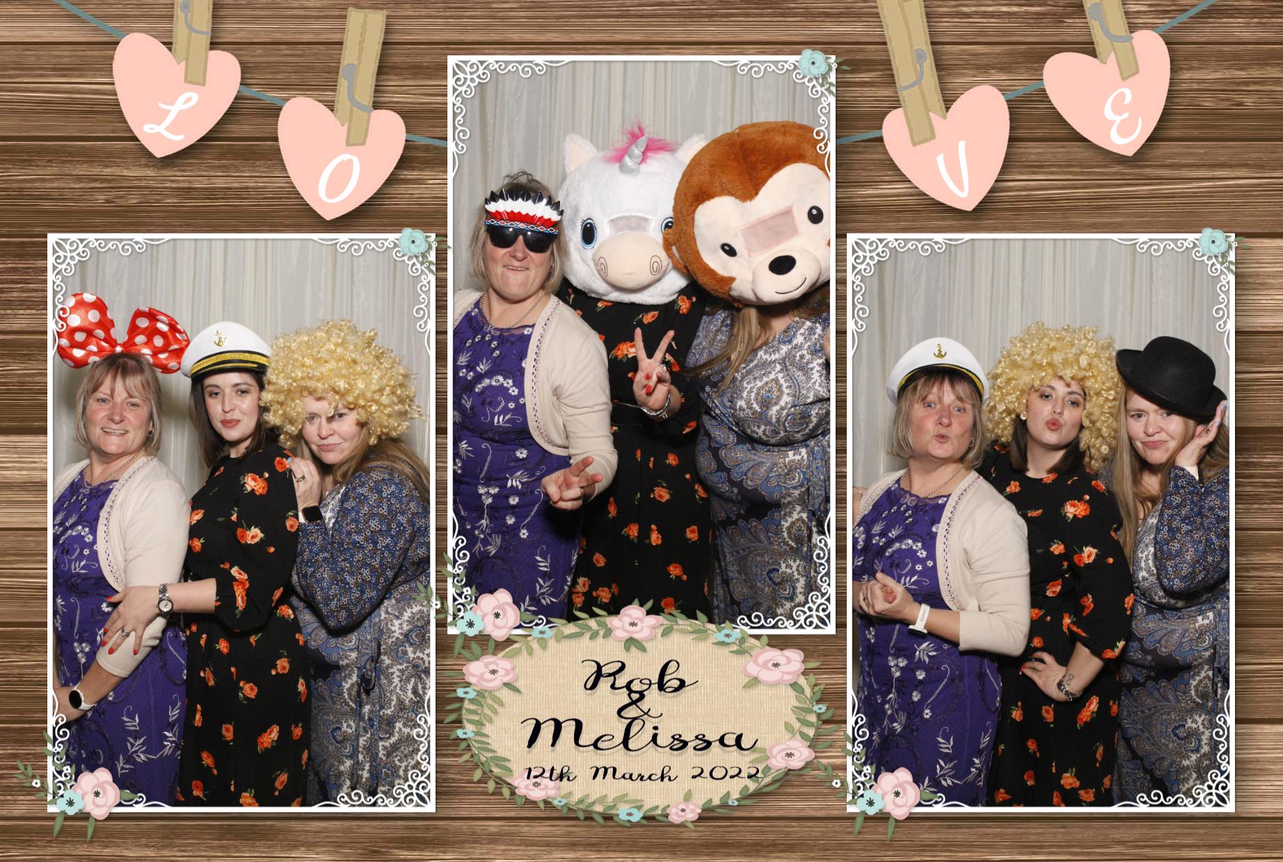 Rob and Melissa's Wedding  | View more photos from the event at gallery.myphotoboothexperience.co.uk/u/MyPhotoBoothExperienceLtd/Rob-and-Melissas-Wedding