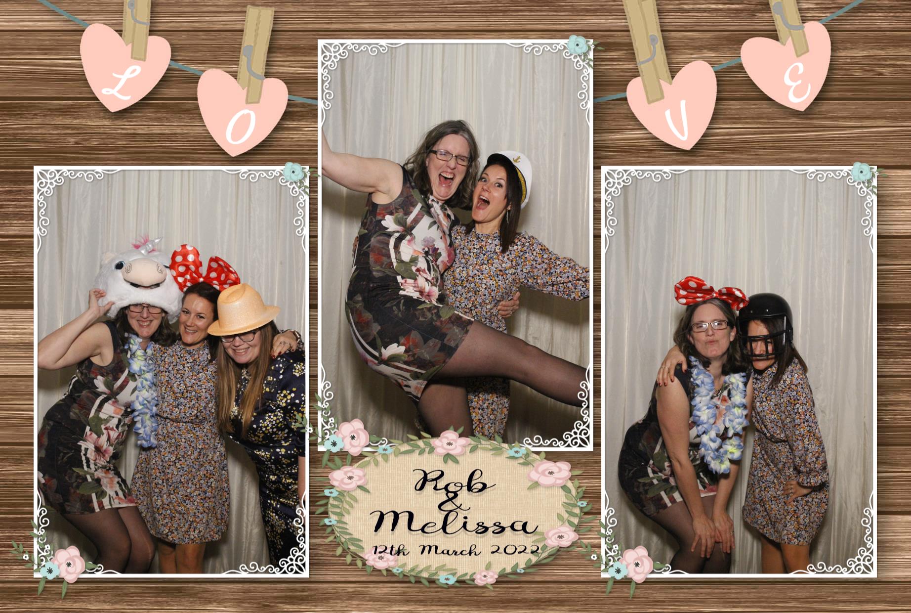 Rob and Melissa's Wedding  | View more photos from the event at gallery.myphotoboothexperience.co.uk/u/MyPhotoBoothExperienceLtd/Rob-and-Melissas-Wedding