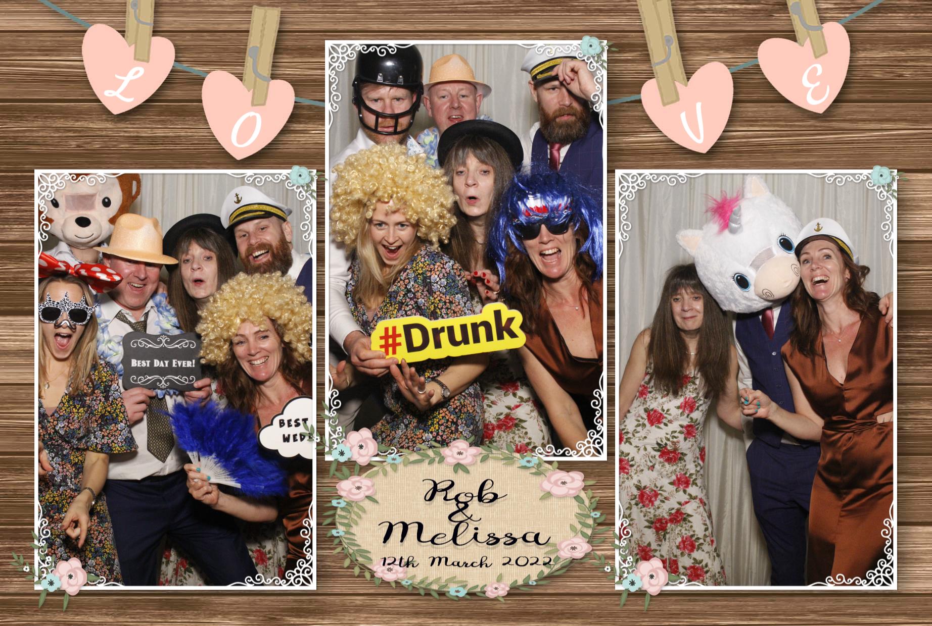 Rob and Melissa's Wedding  | View more photos from the event at gallery.myphotoboothexperience.co.uk/u/MyPhotoBoothExperienceLtd/Rob-and-Melissas-Wedding