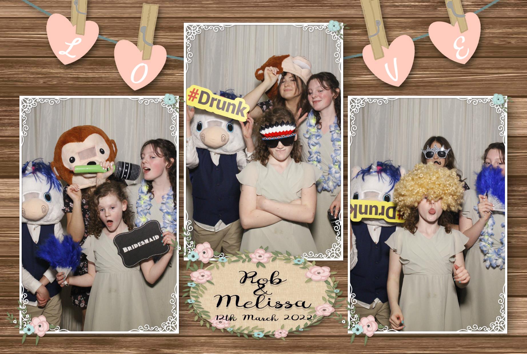 Rob and Melissa's Wedding  | View more photos from the event at gallery.myphotoboothexperience.co.uk/u/MyPhotoBoothExperienceLtd/Rob-and-Melissas-Wedding