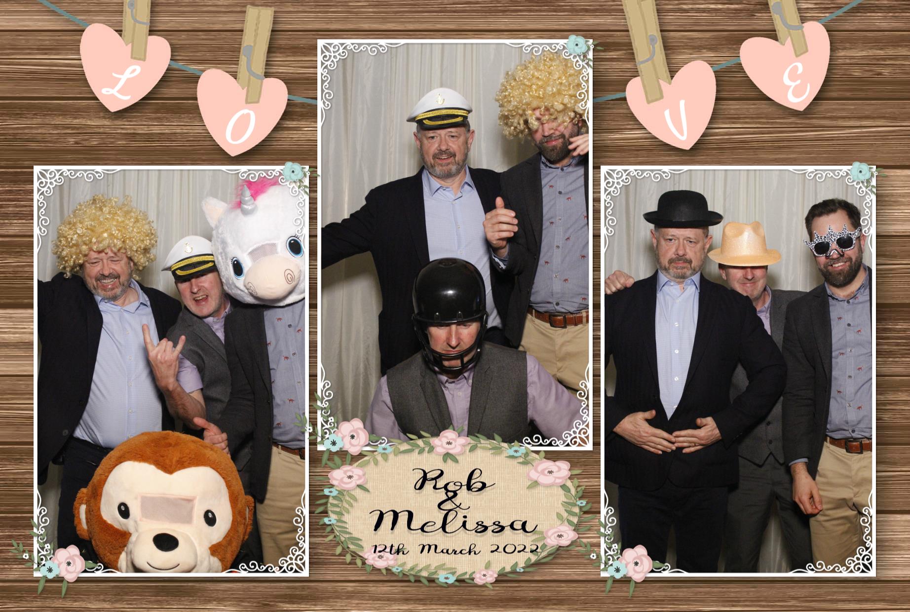 Rob and Melissa's Wedding  | View more photos from the event at gallery.myphotoboothexperience.co.uk/u/MyPhotoBoothExperienceLtd/Rob-and-Melissas-Wedding