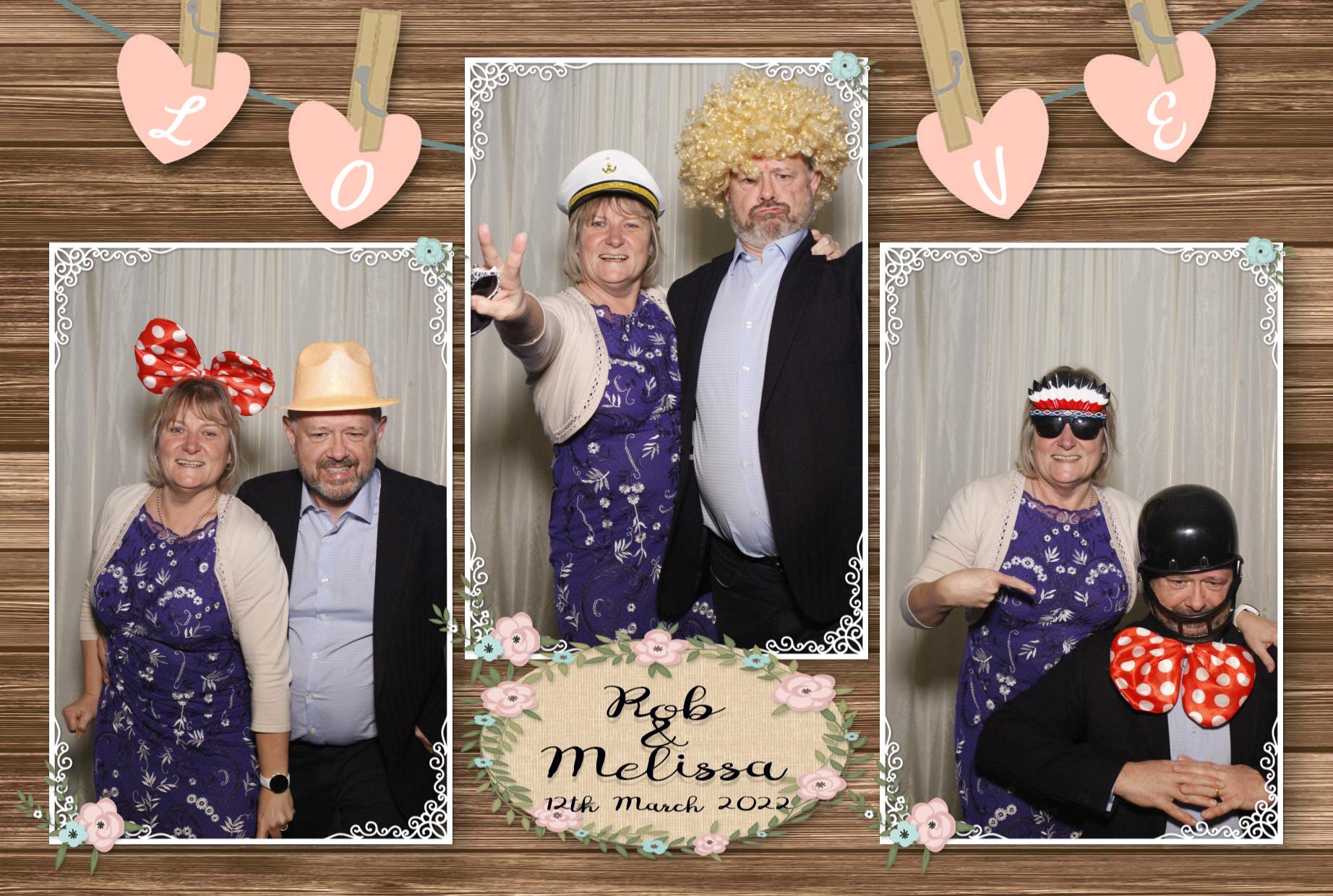Rob and Melissa's Wedding  | View more photos from the event at gallery.myphotoboothexperience.co.uk/u/MyPhotoBoothExperienceLtd/Rob-and-Melissas-Wedding