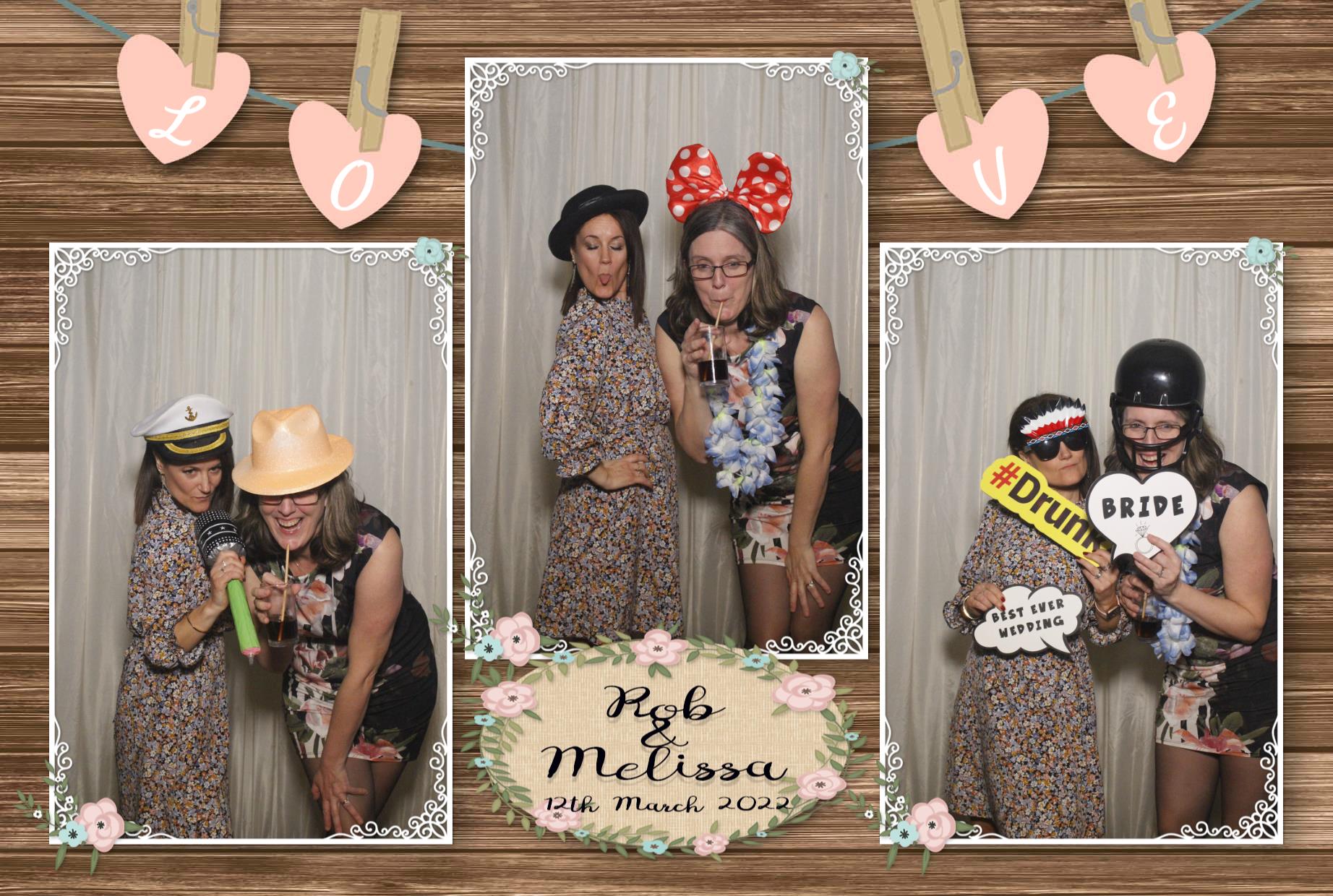 Rob and Melissa's Wedding  | View more photos from the event at gallery.myphotoboothexperience.co.uk/u/MyPhotoBoothExperienceLtd/Rob-and-Melissas-Wedding
