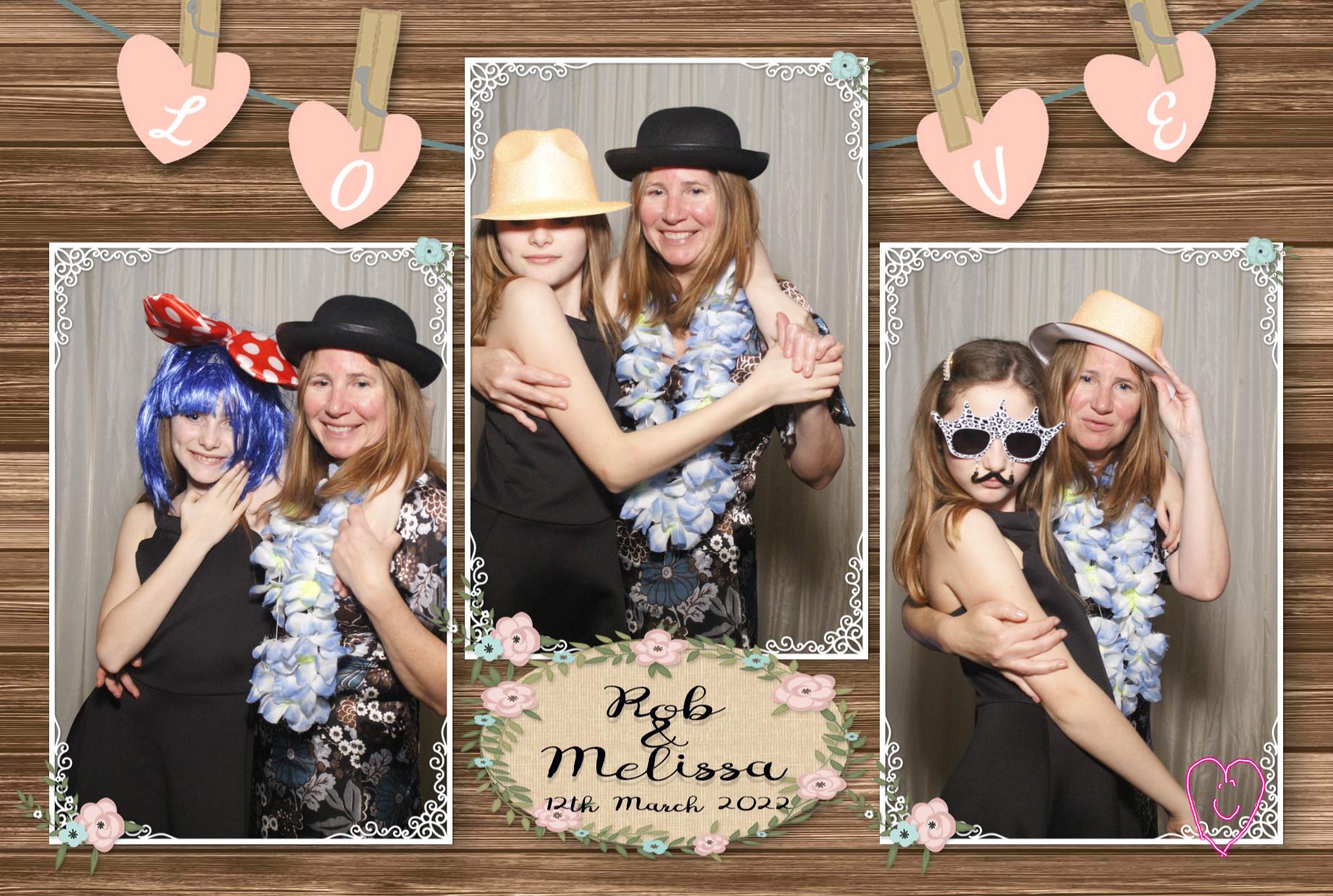 Rob and Melissa's Wedding  | View more photos from the event at gallery.myphotoboothexperience.co.uk/u/MyPhotoBoothExperienceLtd/Rob-and-Melissas-Wedding