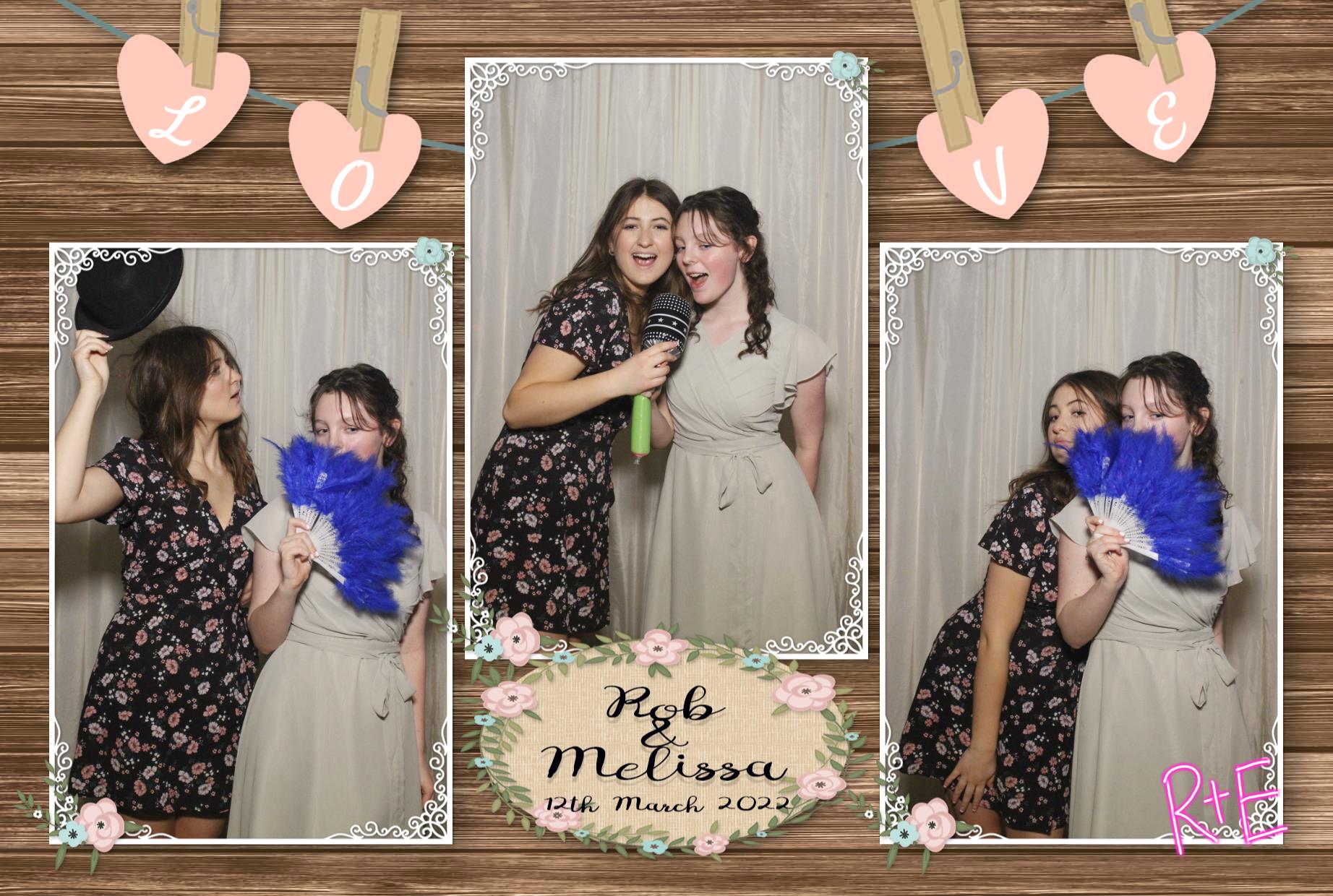 Rob and Melissa's Wedding  | View more photos from the event at gallery.myphotoboothexperience.co.uk/u/MyPhotoBoothExperienceLtd/Rob-and-Melissas-Wedding
