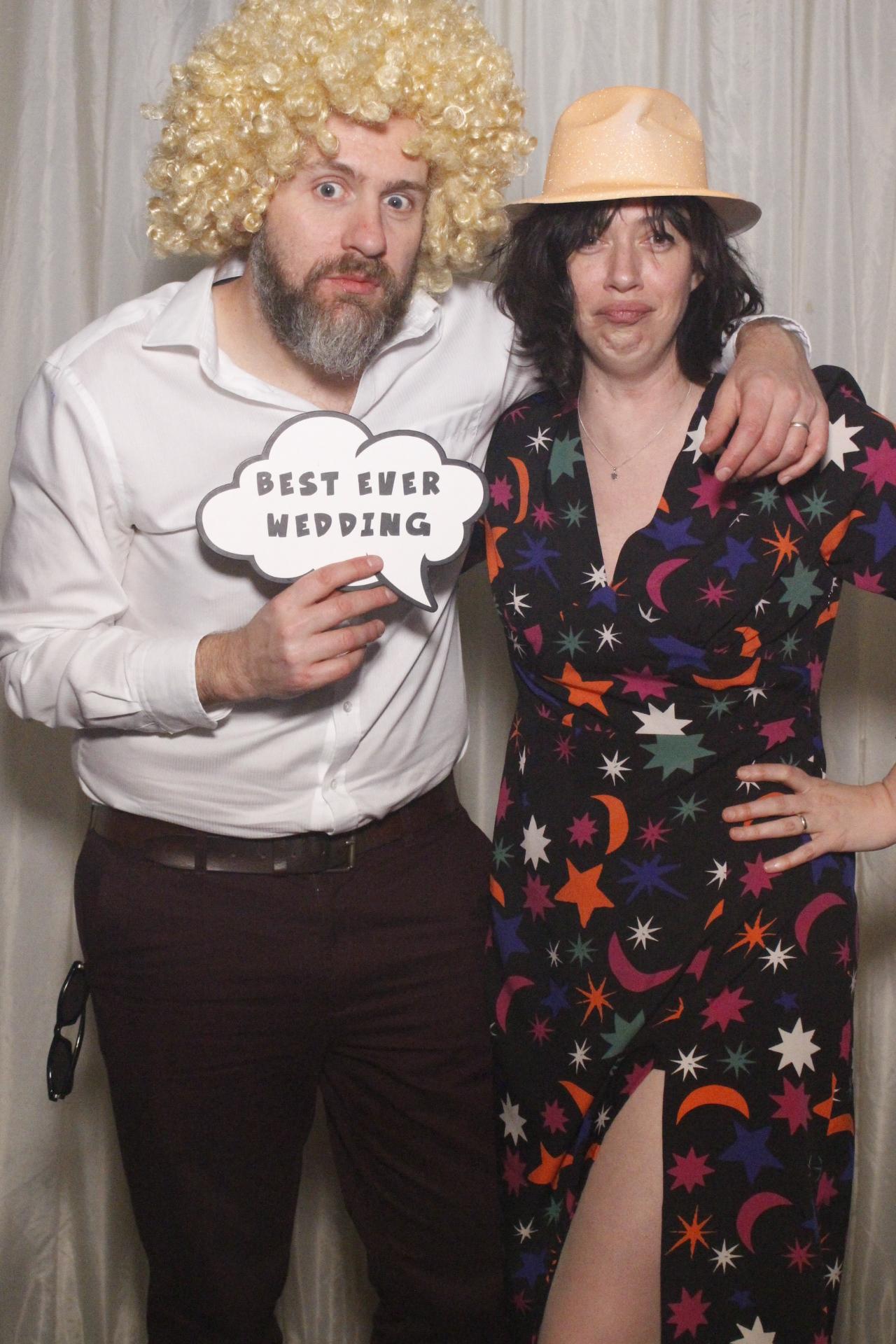Rob and Melissa's Wedding  | View more photos from the event at gallery.myphotoboothexperience.co.uk/u/MyPhotoBoothExperienceLtd/Rob-and-Melissas-Wedding