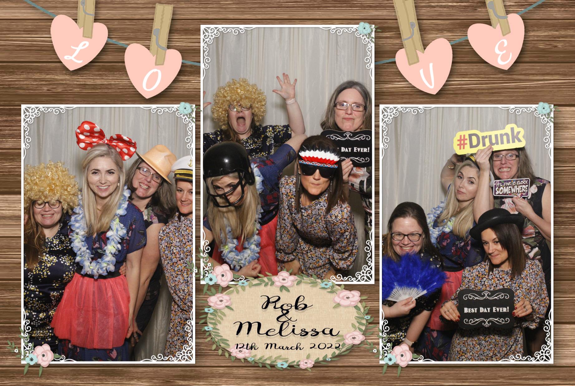 Rob and Melissa's Wedding  | View more photos from the event at gallery.myphotoboothexperience.co.uk/u/MyPhotoBoothExperienceLtd/Rob-and-Melissas-Wedding