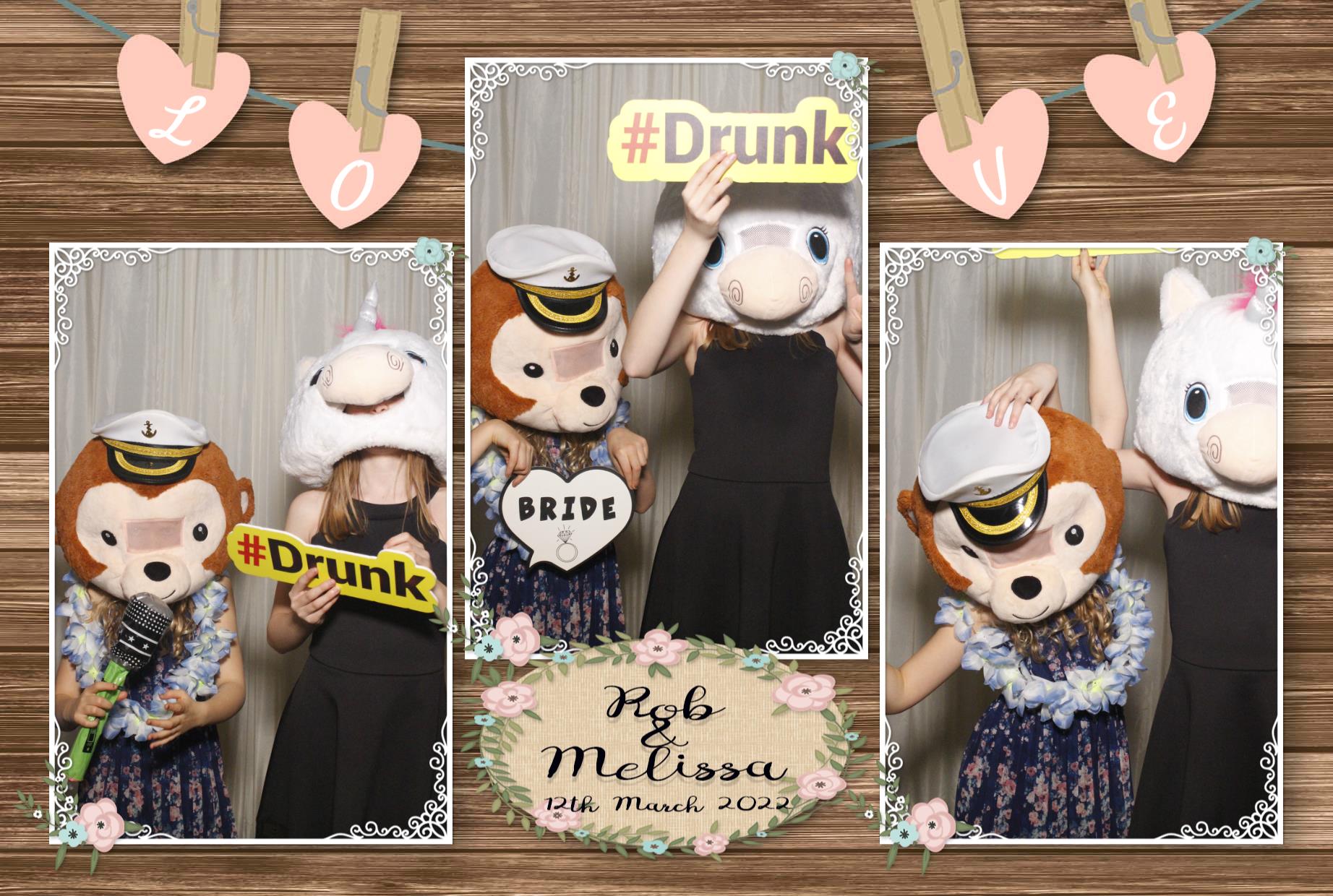 Rob and Melissa's Wedding  | View more photos from the event at gallery.myphotoboothexperience.co.uk/u/MyPhotoBoothExperienceLtd/Rob-and-Melissas-Wedding