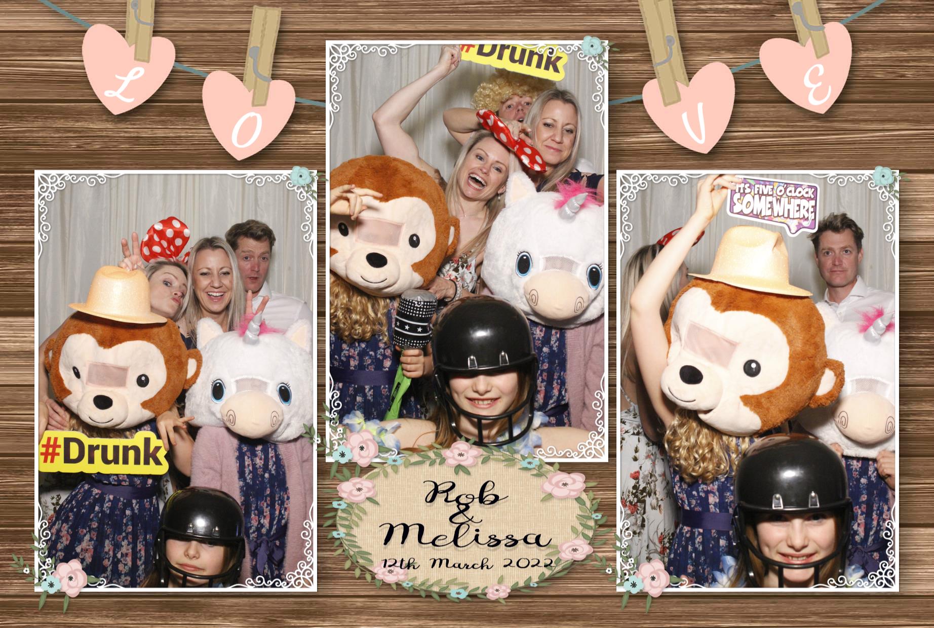 Rob and Melissa's Wedding  | View more photos from the event at gallery.myphotoboothexperience.co.uk/u/MyPhotoBoothExperienceLtd/Rob-and-Melissas-Wedding