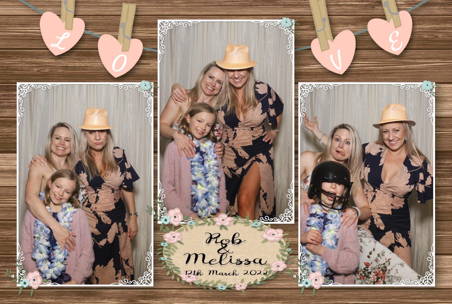 Rob and Melissa's Wedding  | View more photos from the event at gallery.myphotoboothexperience.co.uk/u/MyPhotoBoothExperienceLtd/Rob-and-Melissas-Wedding
